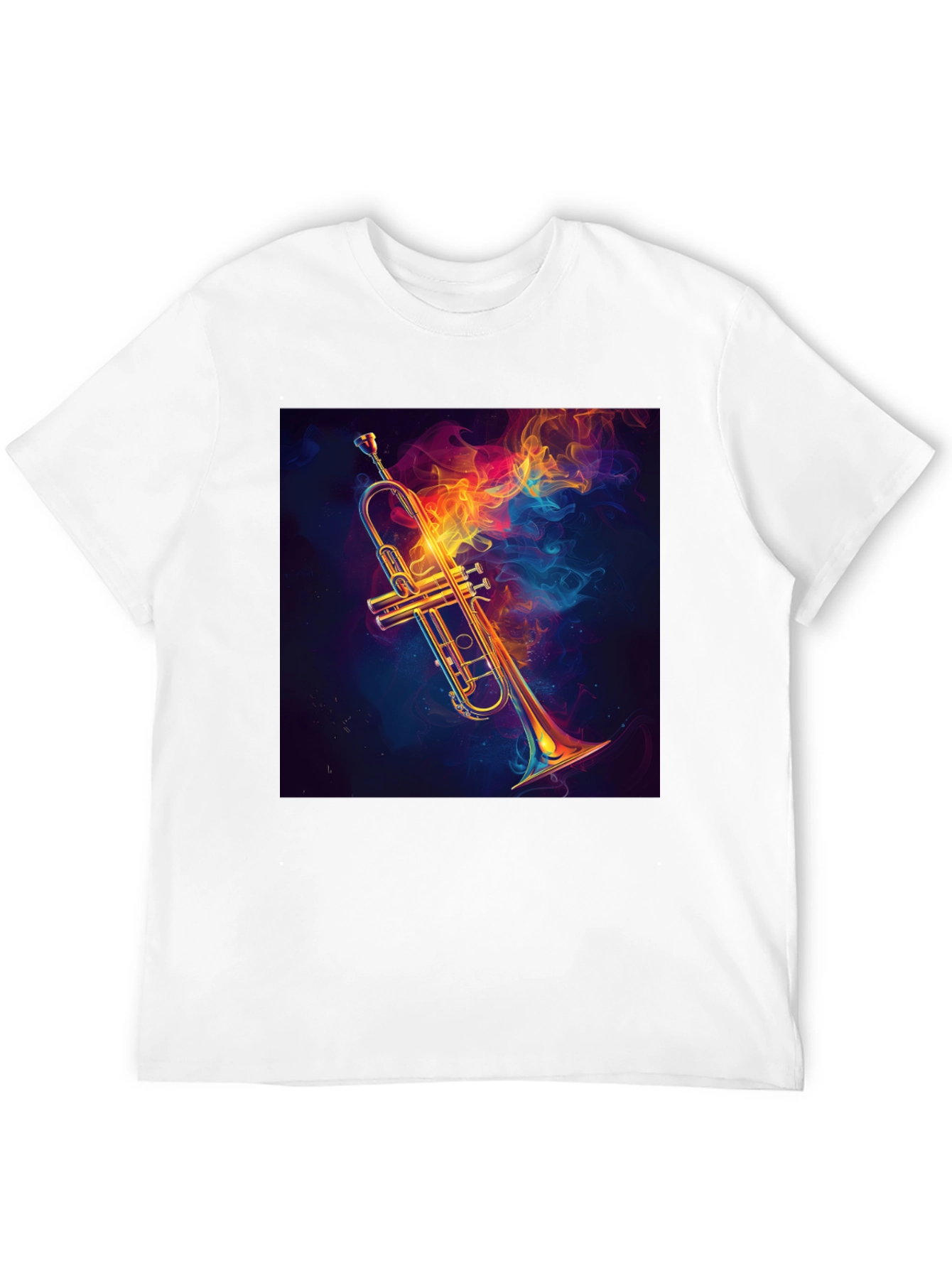 Cool Trumpet Graphic Tee - Unique Design