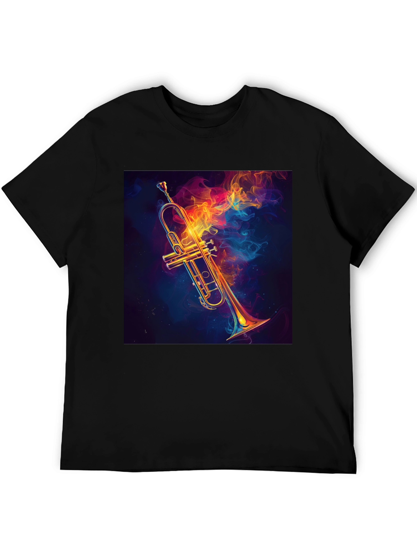 Cool Trumpet Graphic Tee - Unique Design
