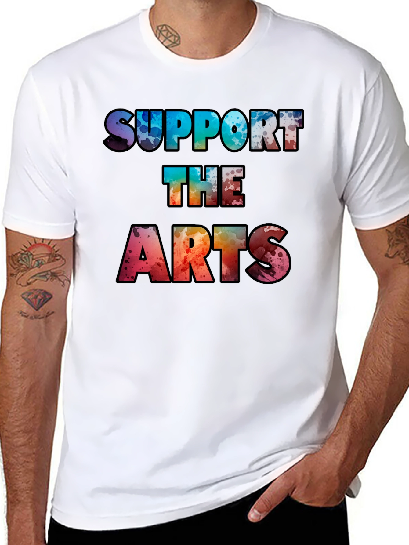 Support the Arts Graphic Tee