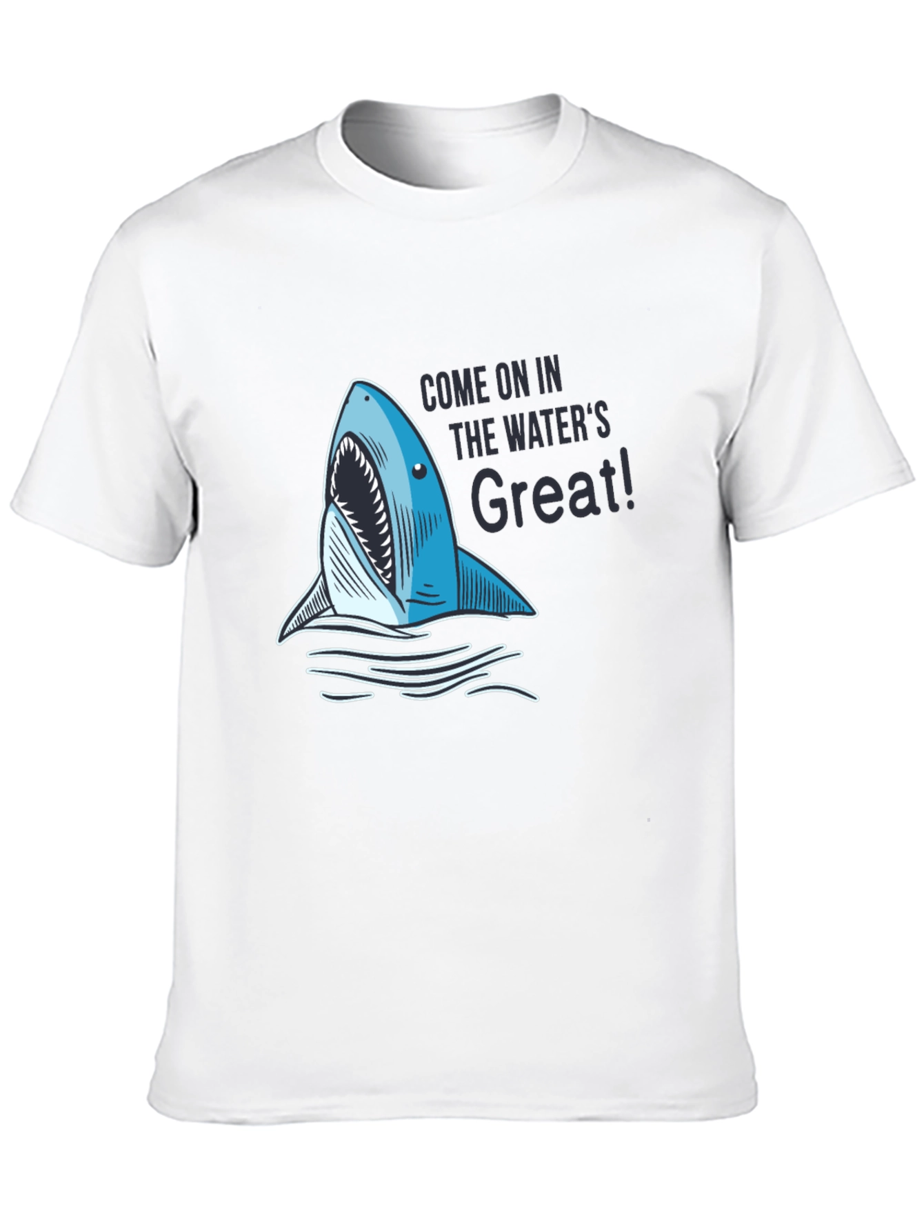 Shark Bite Tee - Come On In T-Shirt