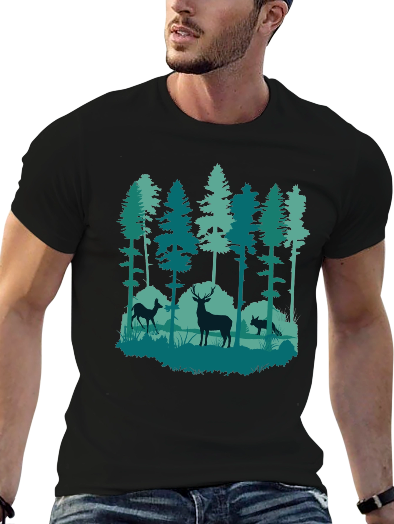 Nature Forest Graphic Tee