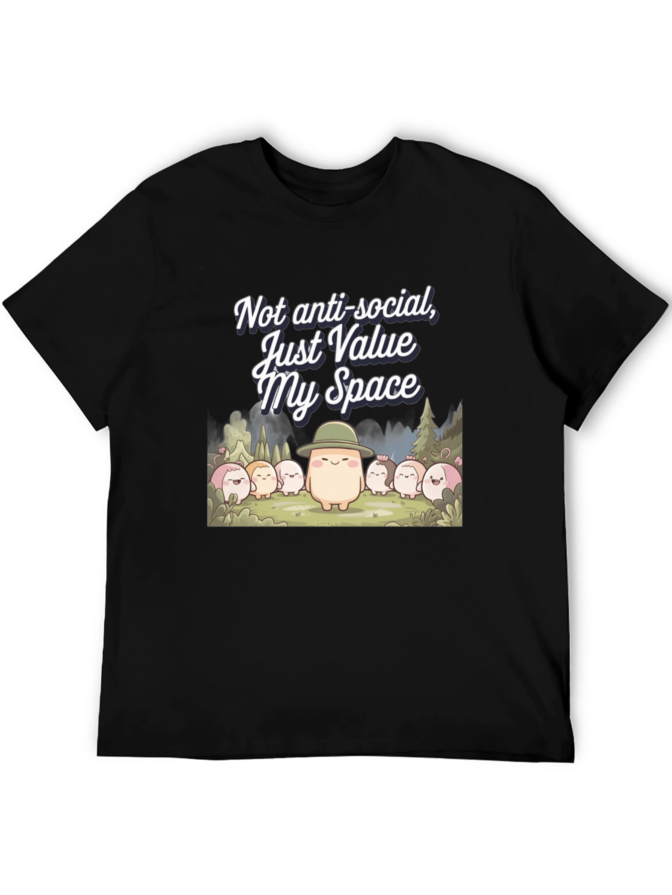 Value My Space T-Shirt | Introvert Humor Tee
