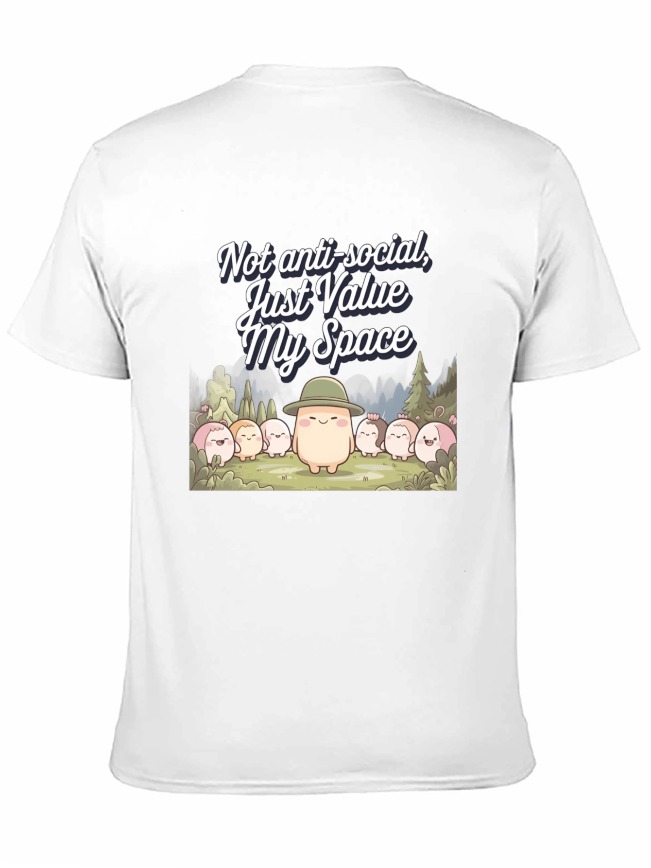 Value My Space T-Shirt | Introvert Humor Tee