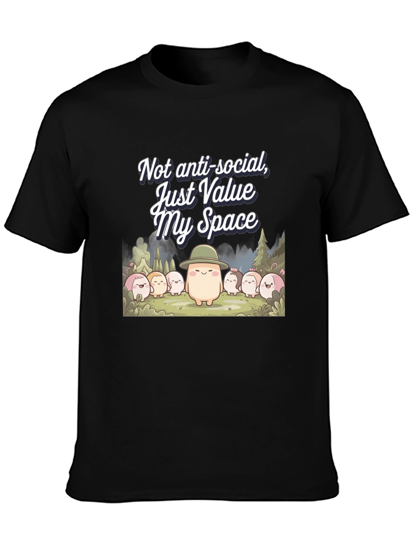 Value My Space T-Shirt | Introvert Humor Tee