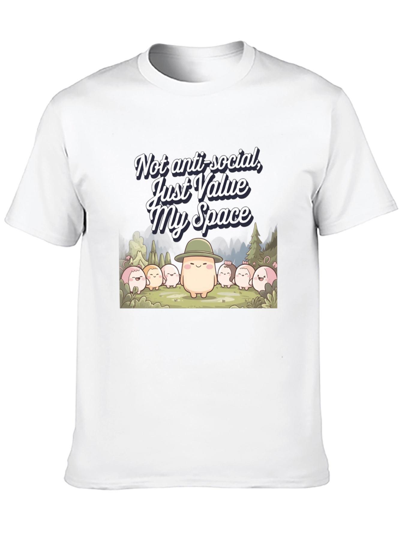 Value My Space T-Shirt | Introvert Humor Tee
