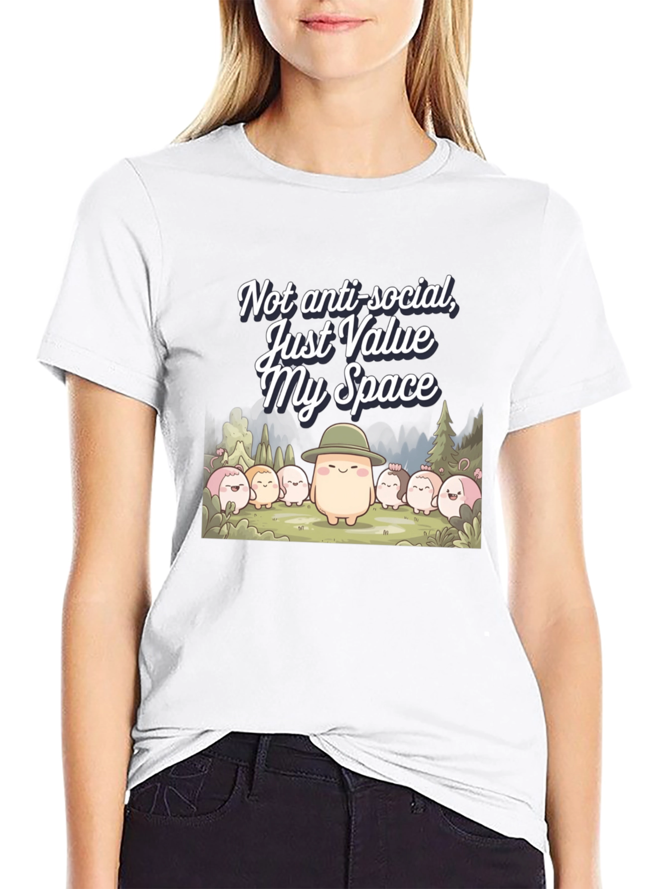 Value My Space T-Shirt | Introvert Humor Tee