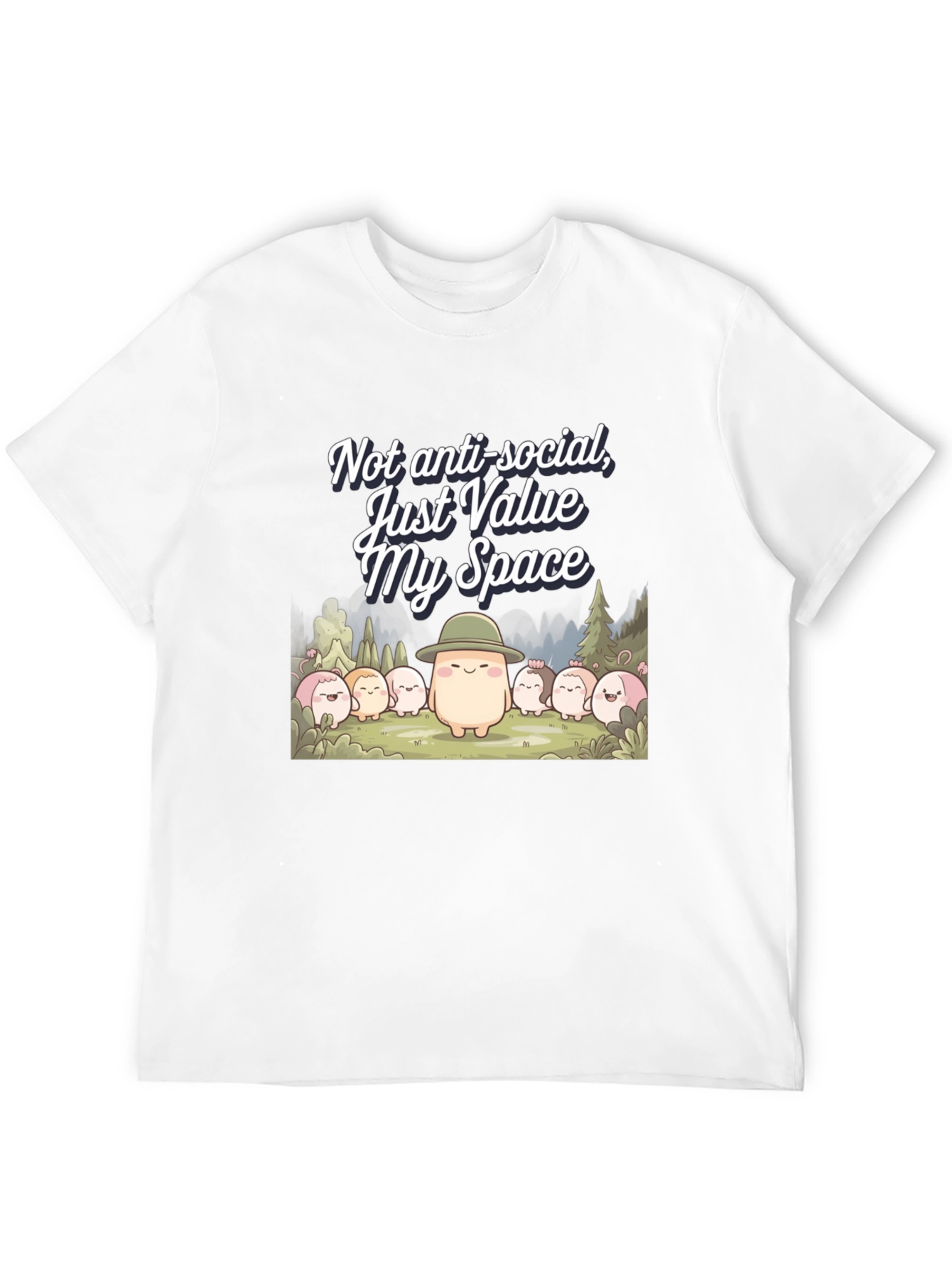 Value My Space T-Shirt | Introvert Humor Tee