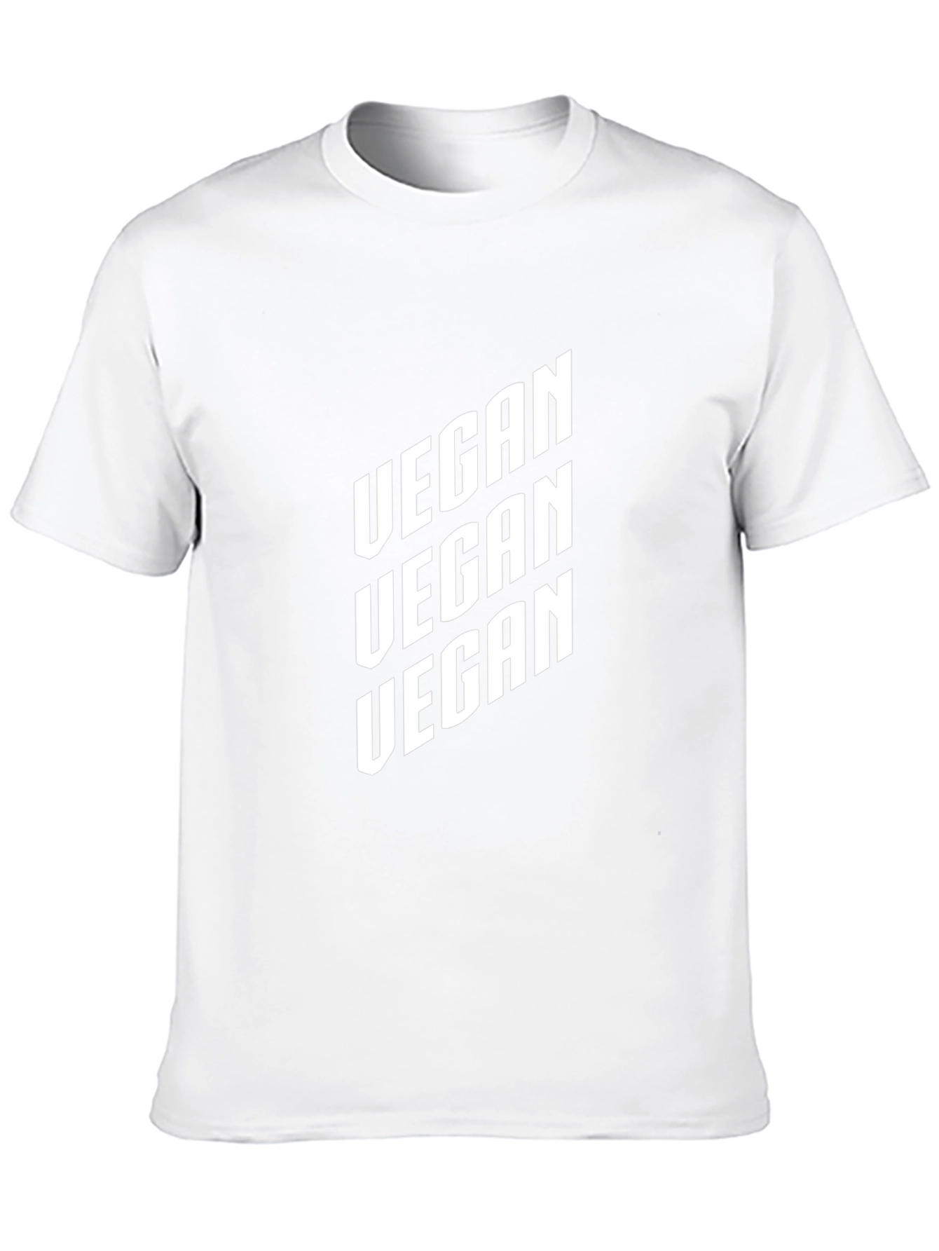 Vegan Graphic T-Shirt - Black