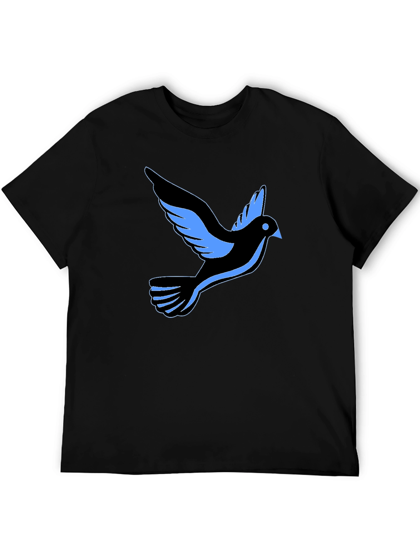Black Dove Graphic Tee - Stylish and Comfortable
