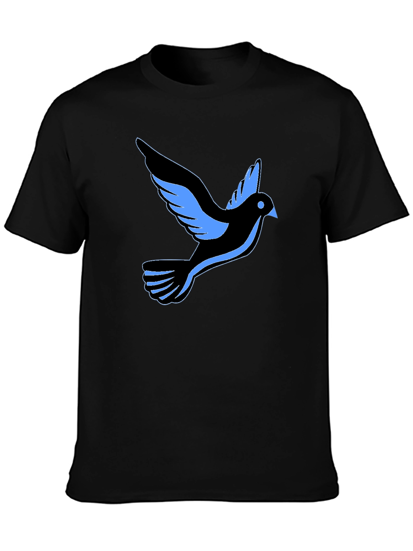 Black Dove Graphic Tee - Stylish and Comfortable