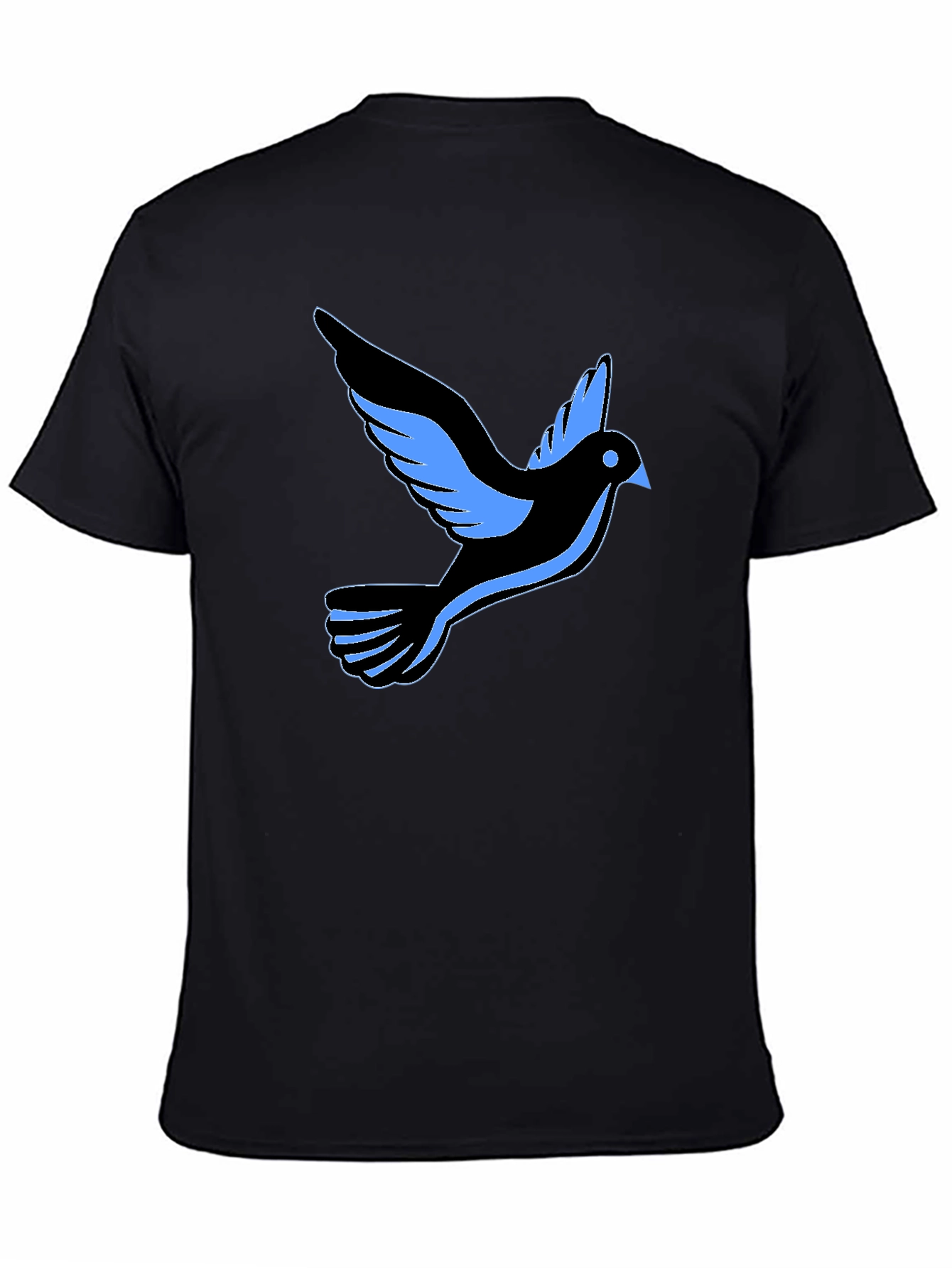 Black Dove Graphic Tee - Stylish and Comfortable