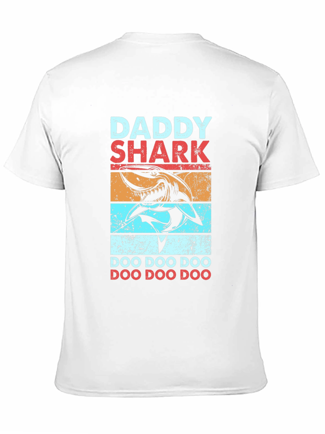 Daddy Shark Graphic Tee Shirt