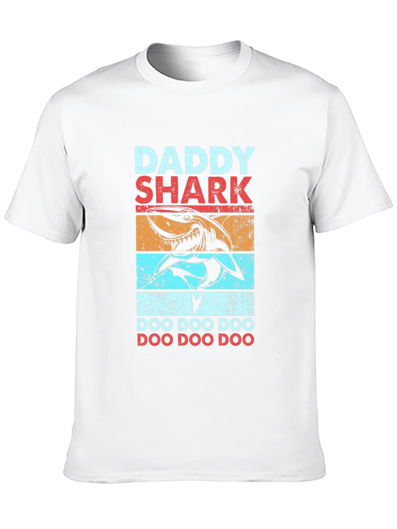 Daddy Shark Graphic Tee Shirt