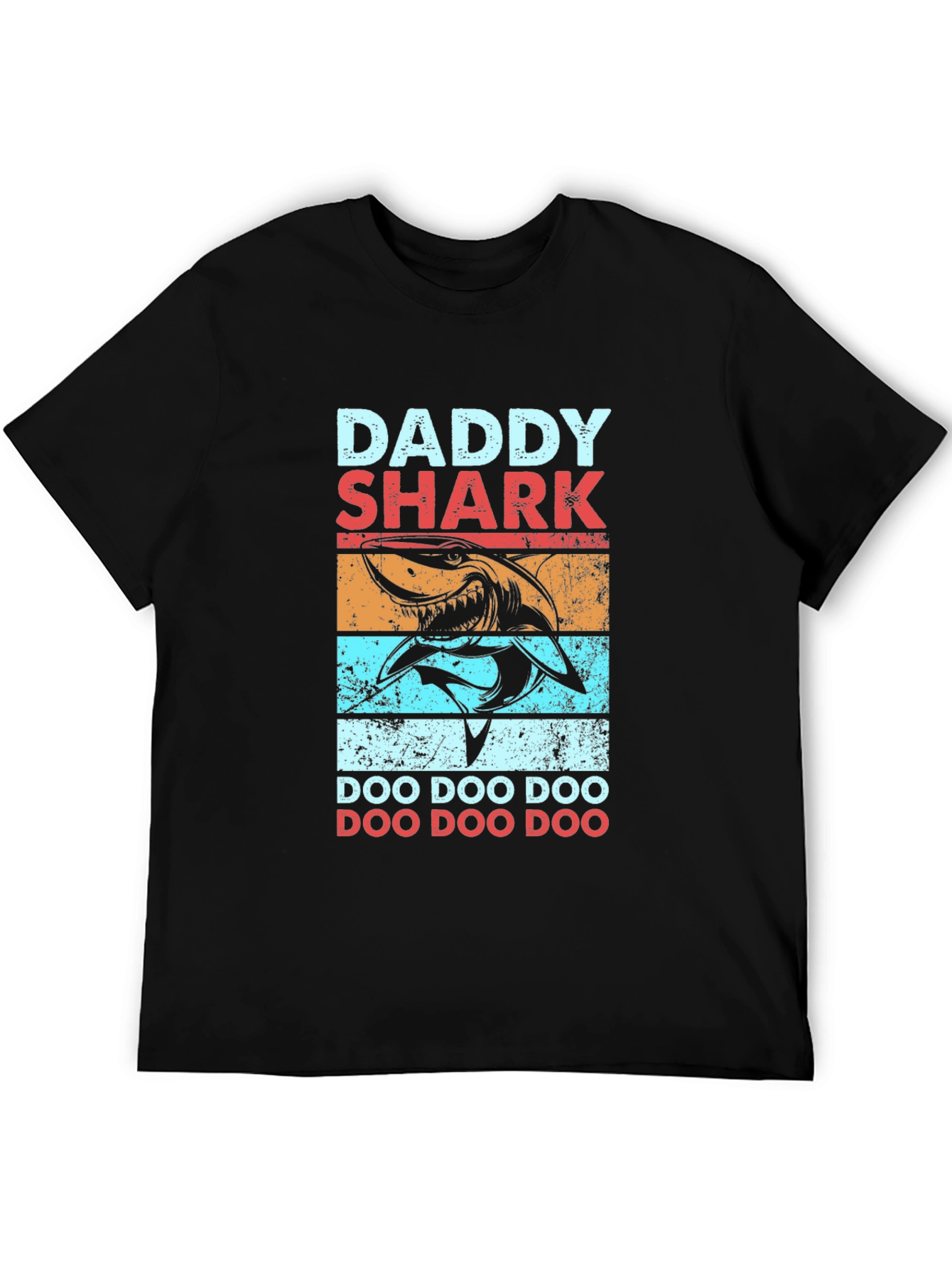 Daddy Shark Graphic Tee Shirt