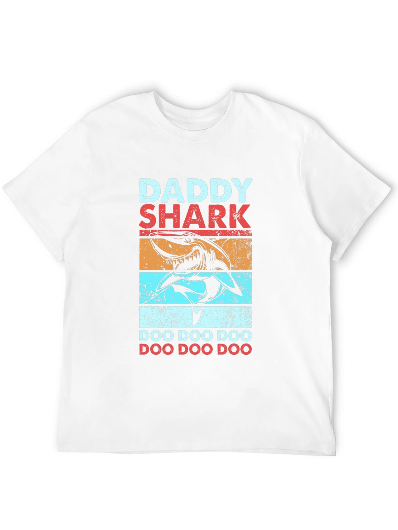 Daddy Shark Graphic Tee Shirt