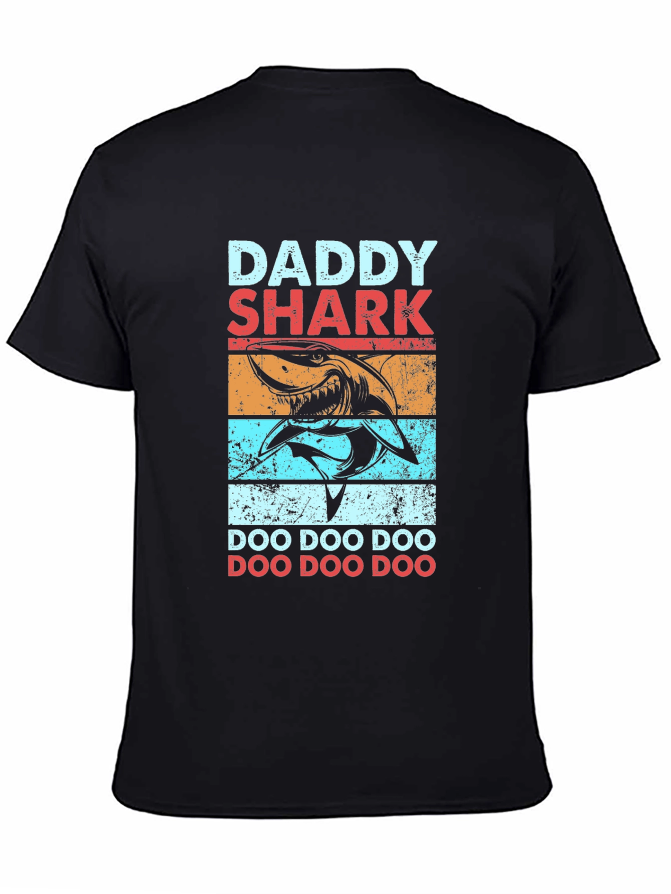 Daddy Shark Graphic Tee Shirt