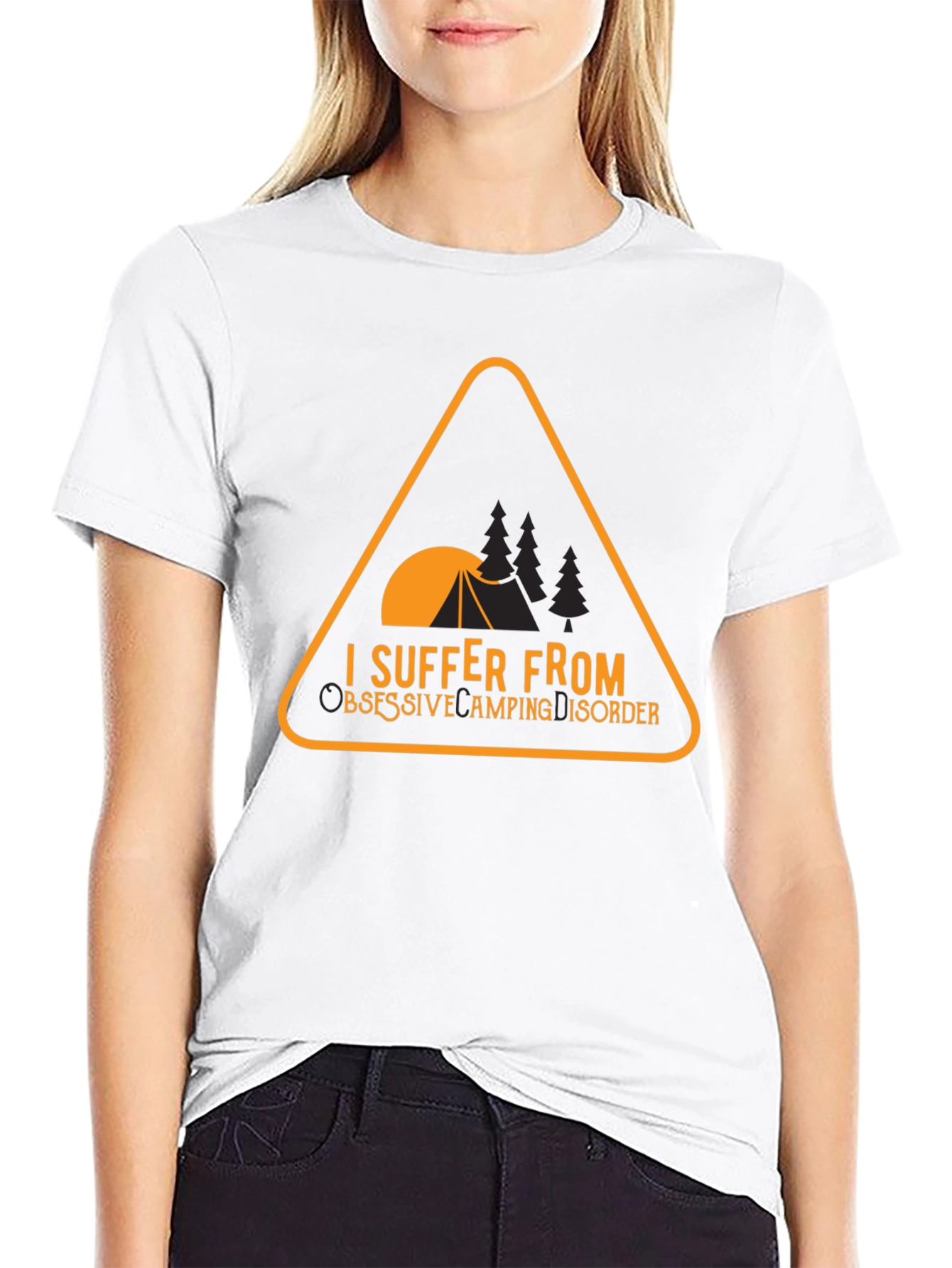 Camping Obsessed Graphic T-Shirt