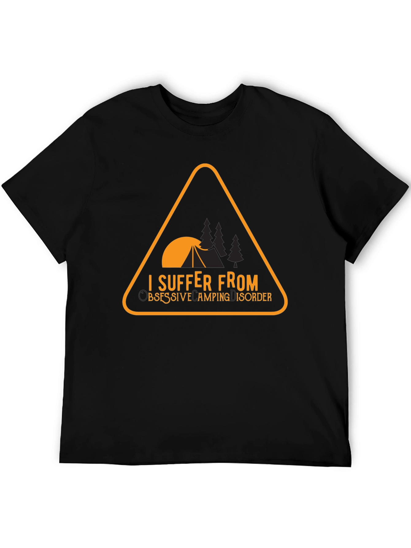 Camping Obsessed Graphic T-Shirt