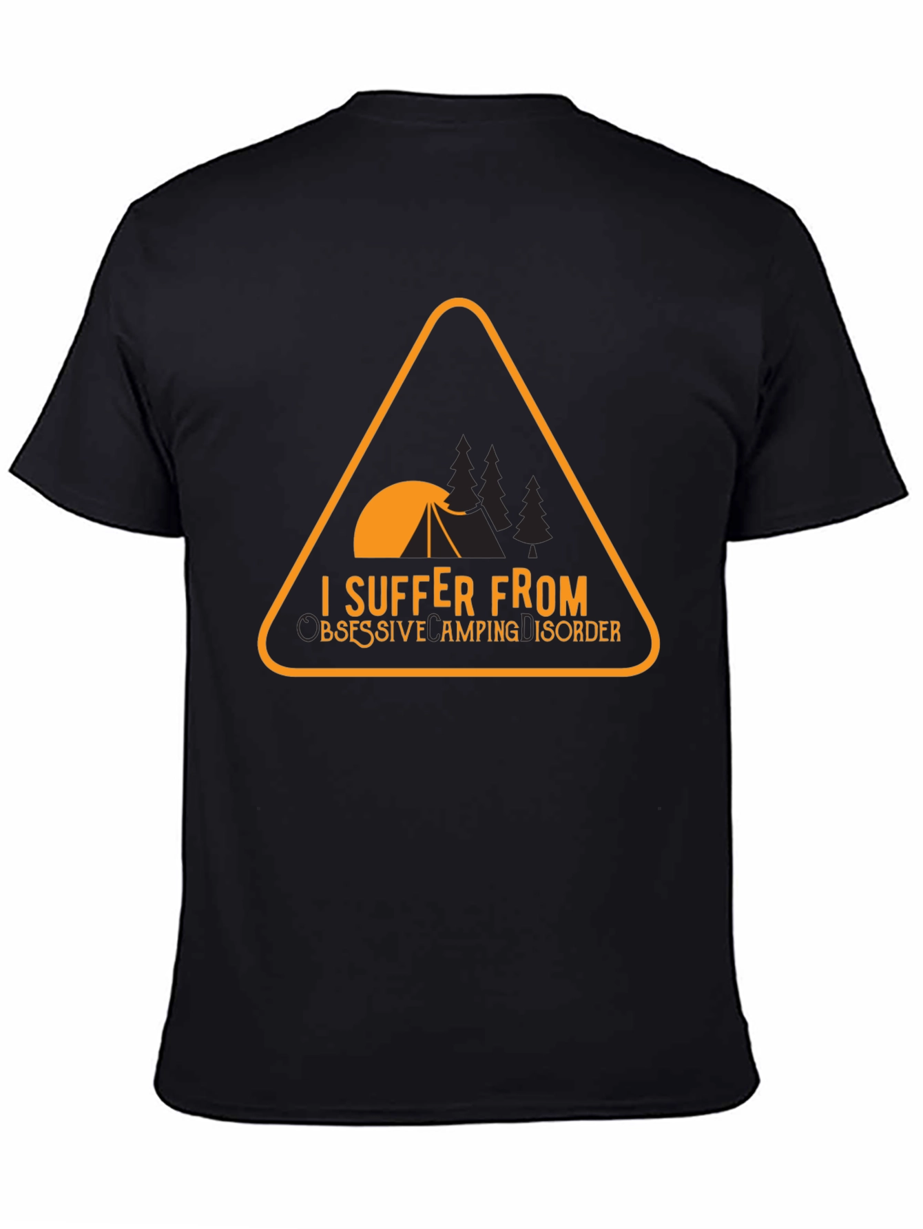 Camping Obsessed Graphic T-Shirt