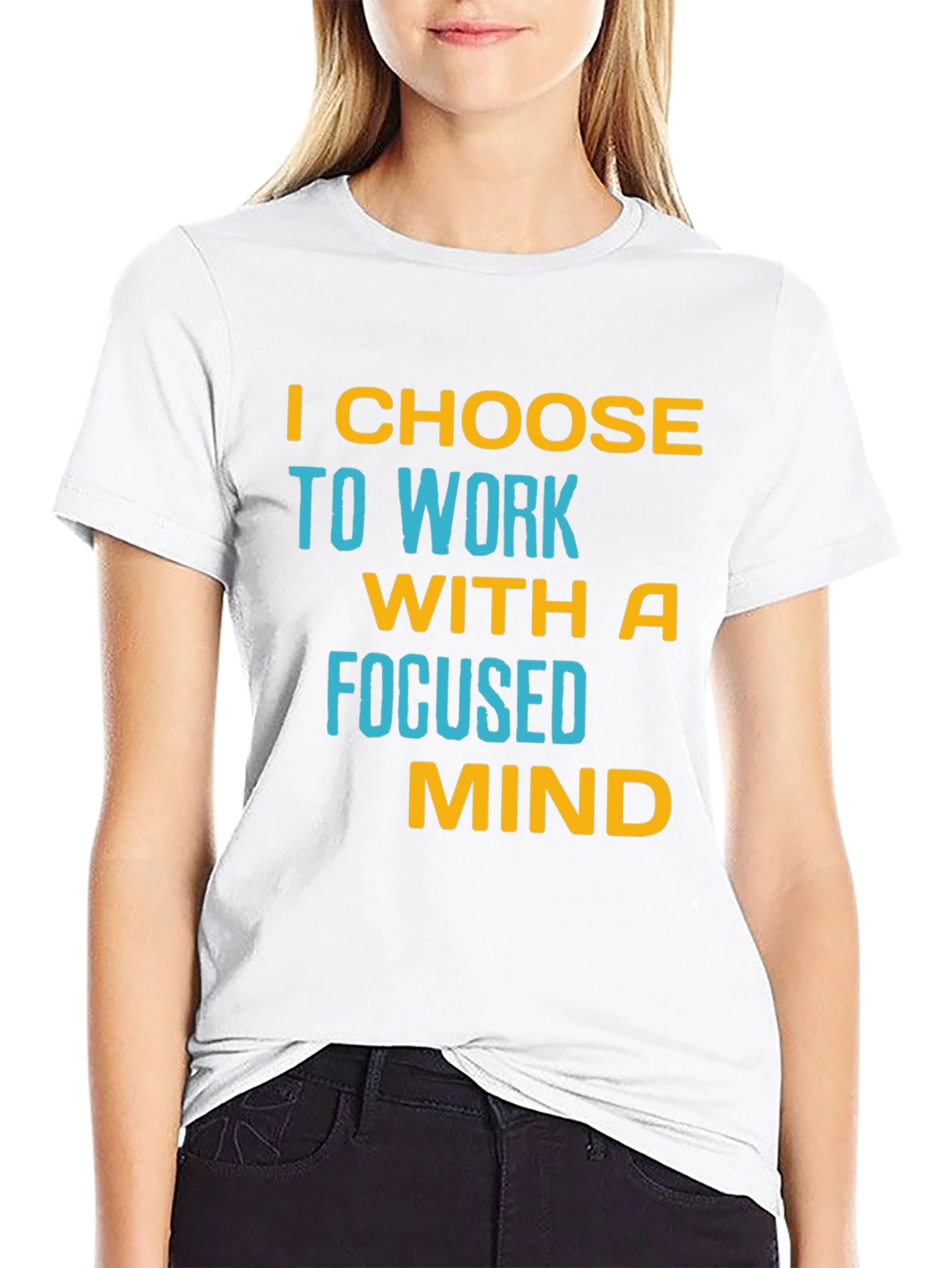 Focused Mind T-Shirt - Motivational Black Tee