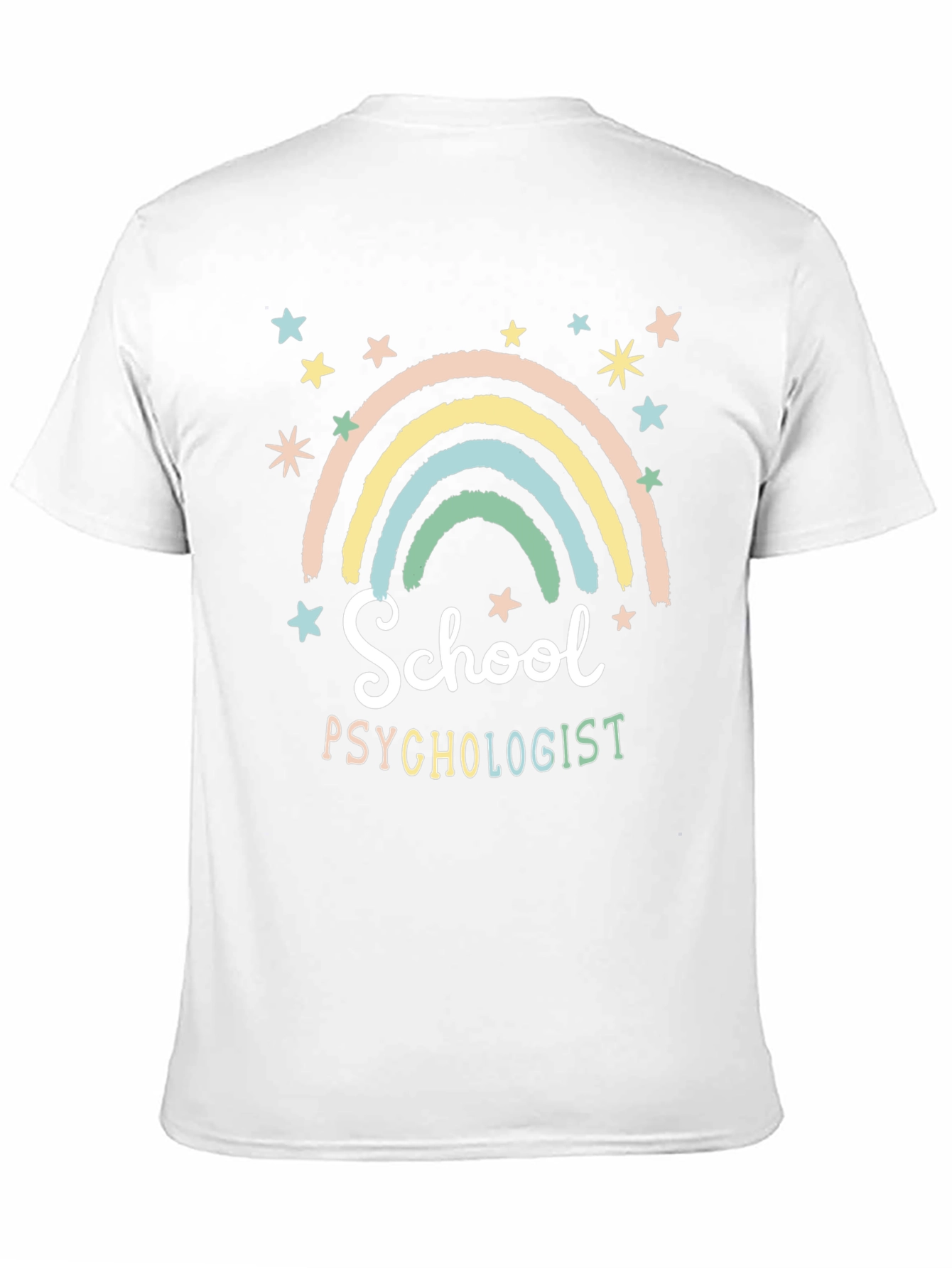 School Psychologist Rainbow Tee