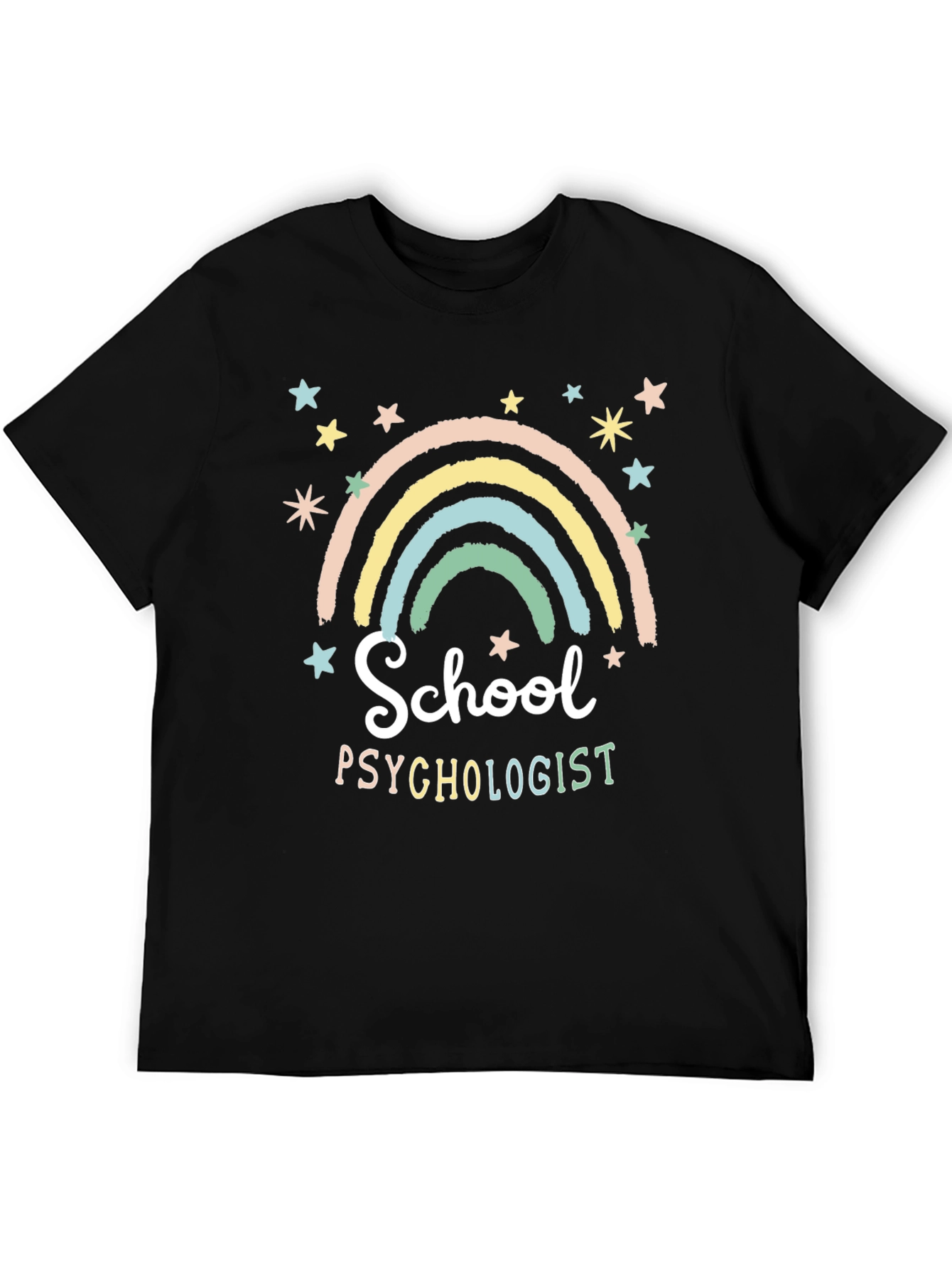 School Psychologist Rainbow Tee