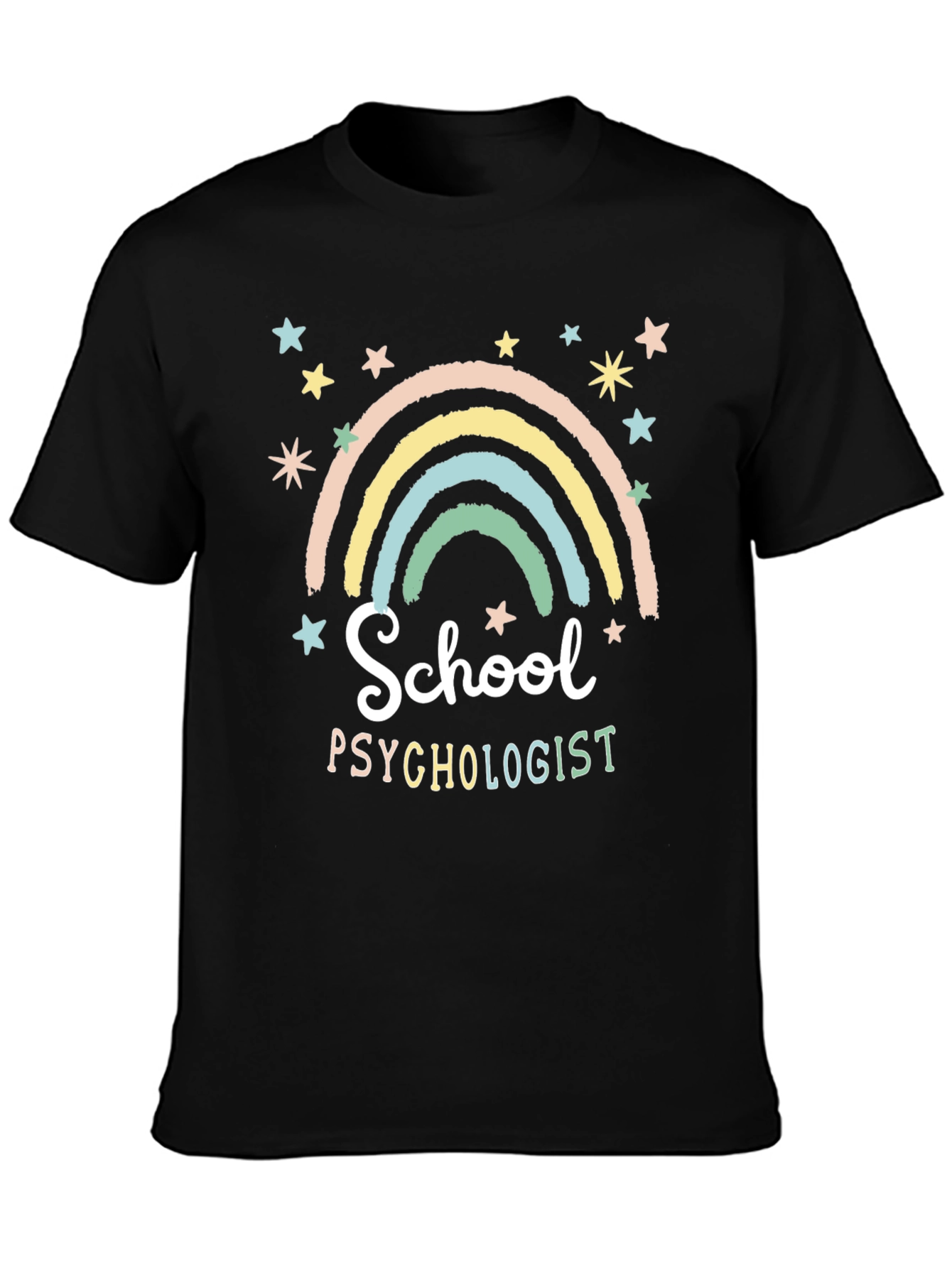 School Psychologist Rainbow Tee