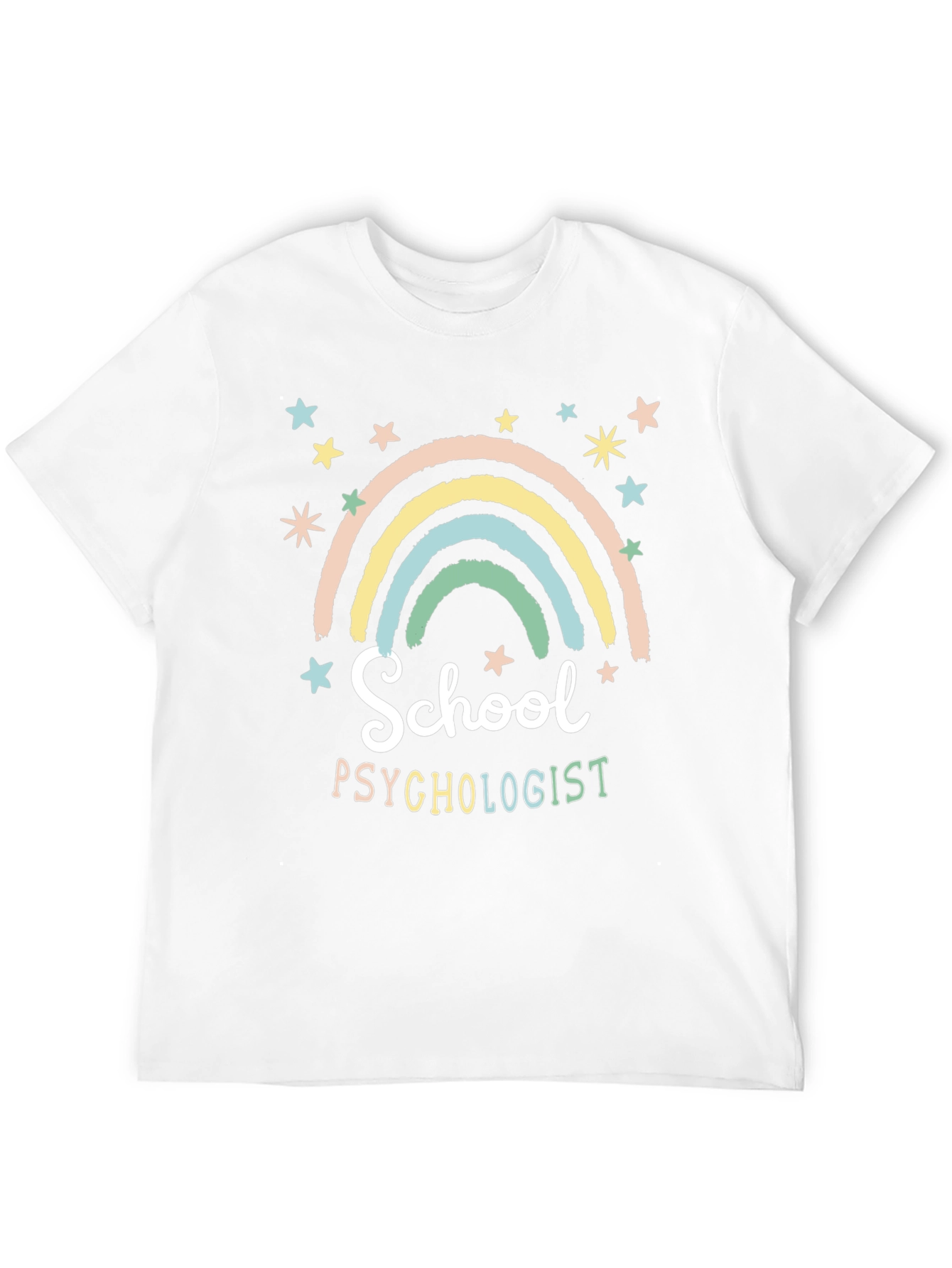 School Psychologist Rainbow Tee