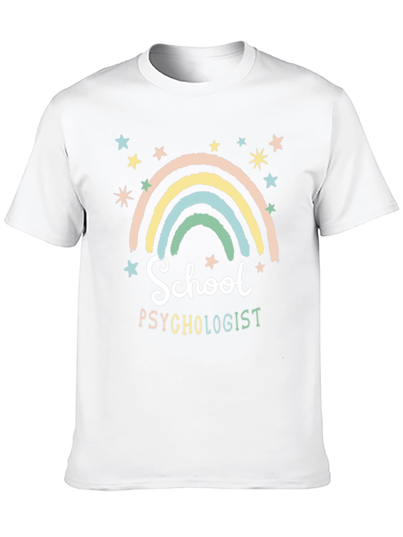 School Psychologist Rainbow Tee