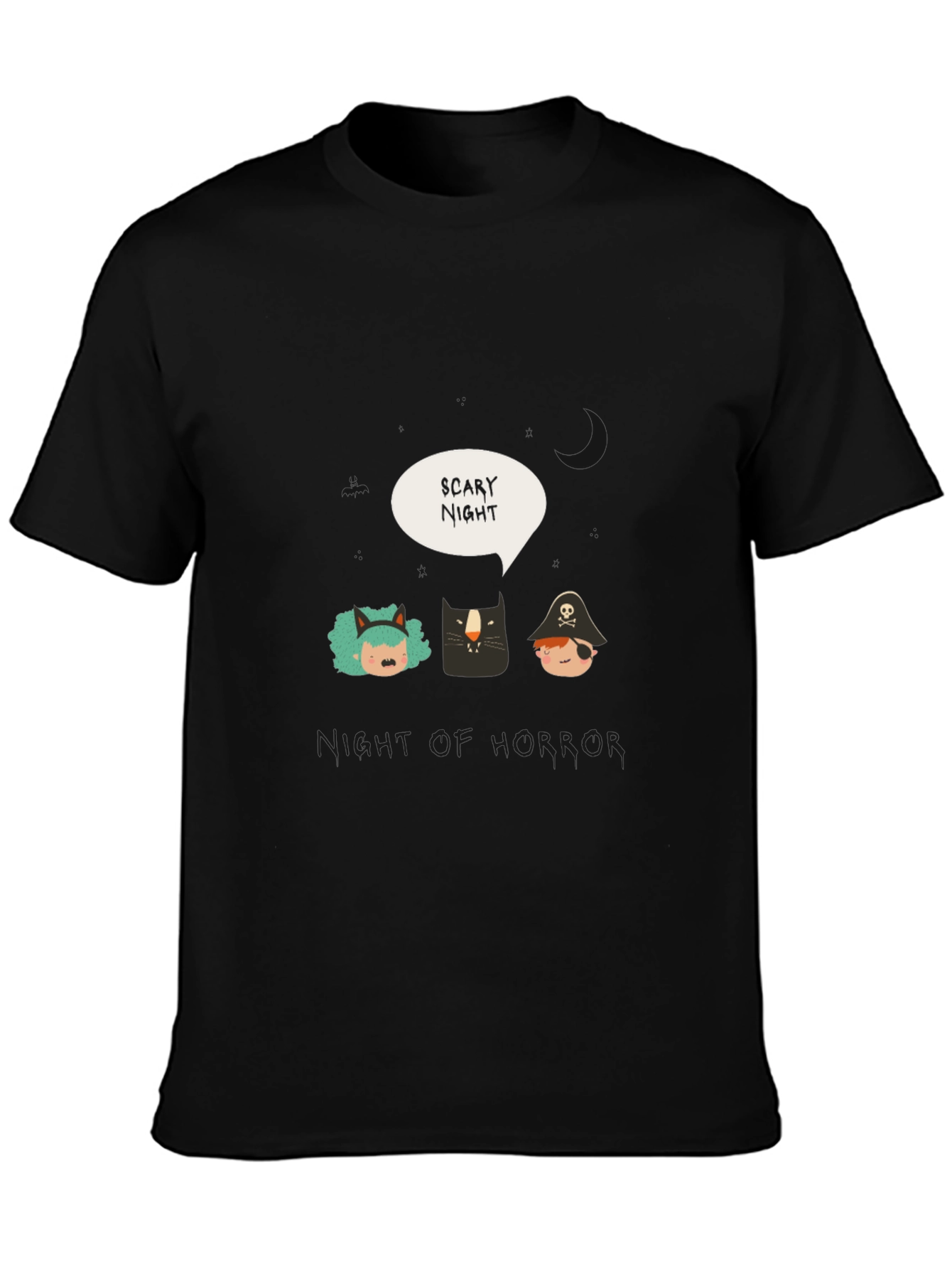 Scary Night Halloween T-Shirt