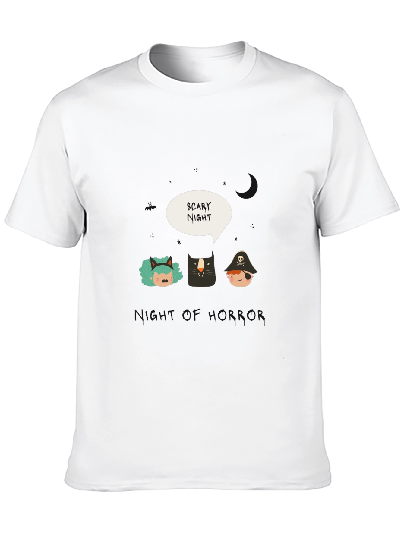 Scary Night Halloween T-Shirt