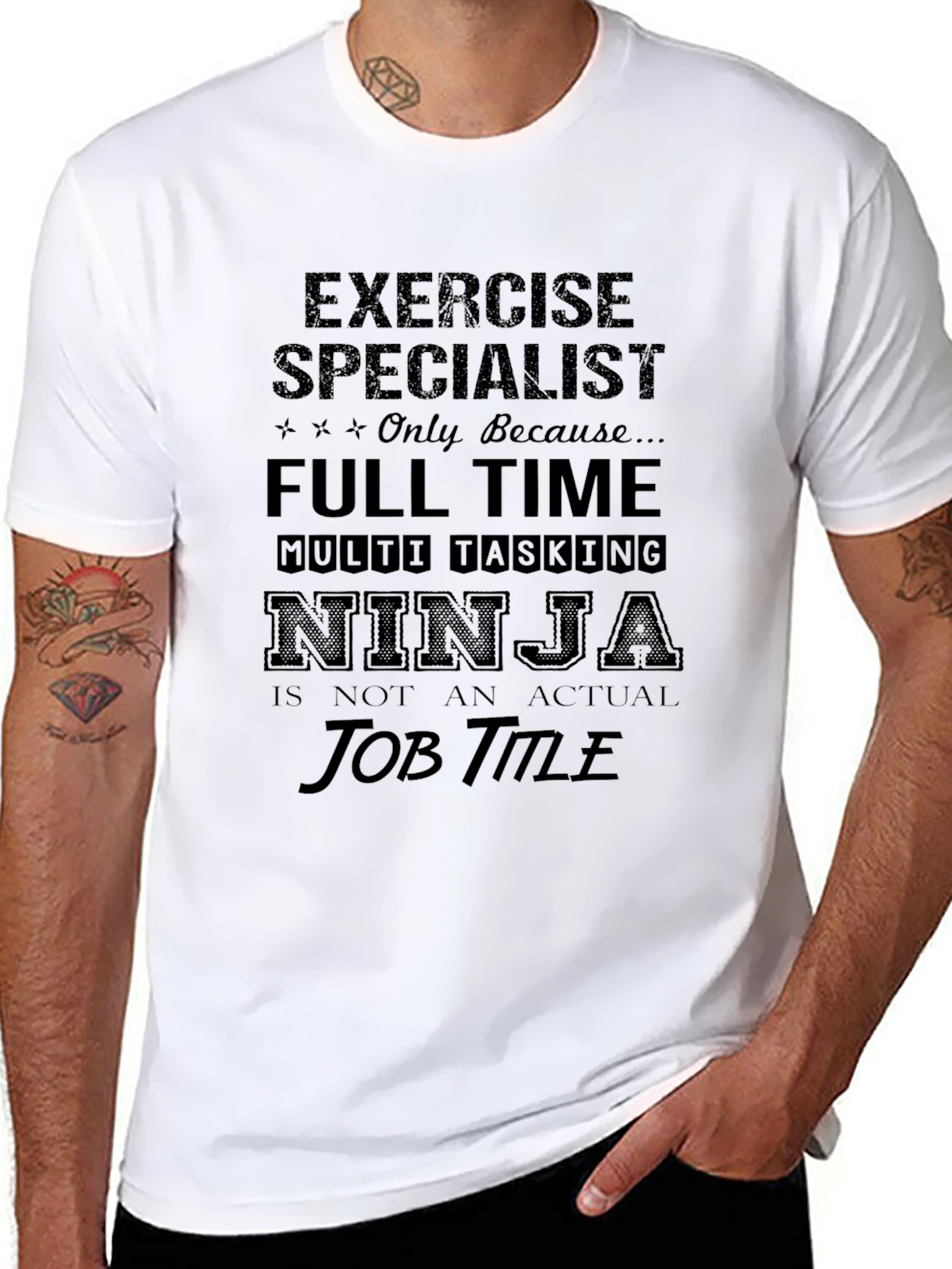 Exercise Specialist Ninja T-Shirt