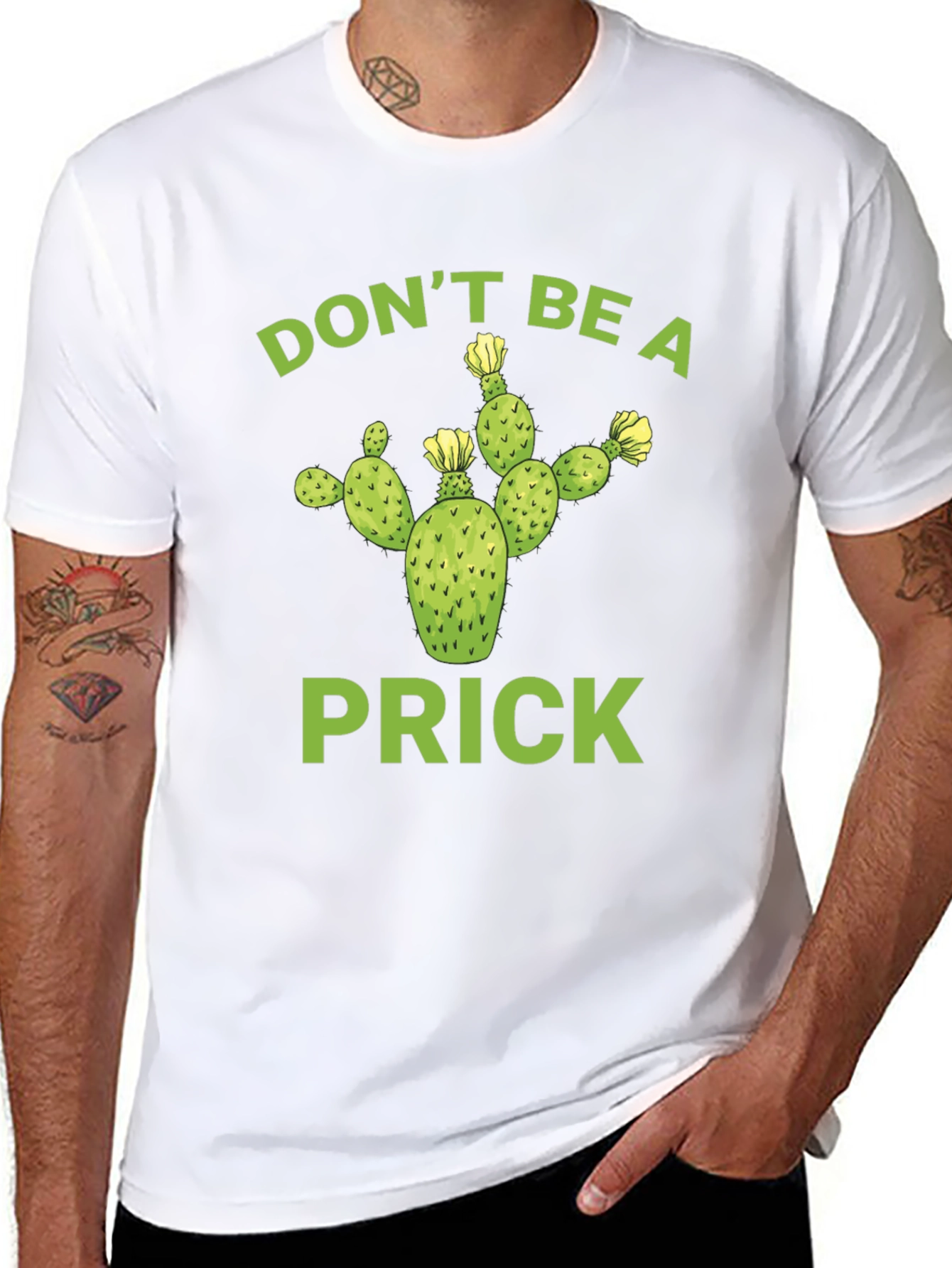 Dont Be A Prick Cactus T-Shirt