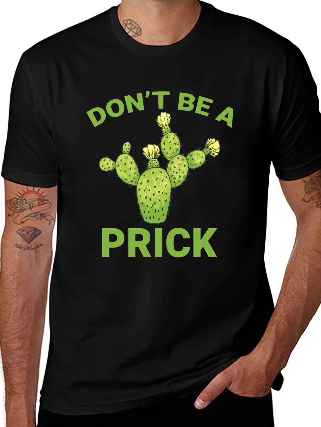 Dont Be A Prick Cactus T-Shirt