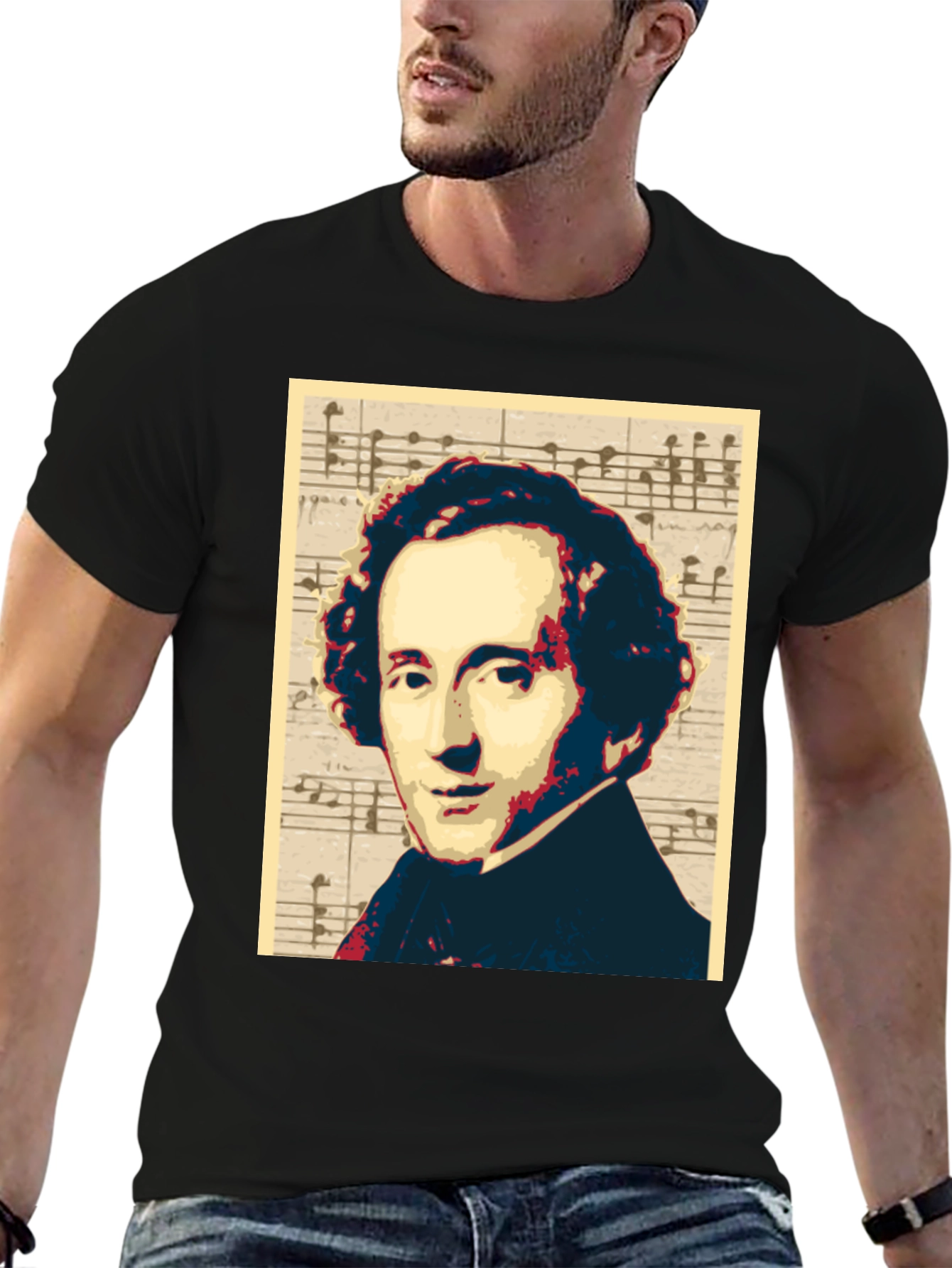 Mendelssohn Portrait Graphic Tee