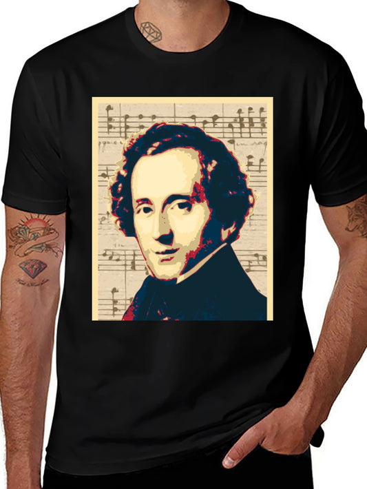 Mendelssohn Portrait Graphic Tee