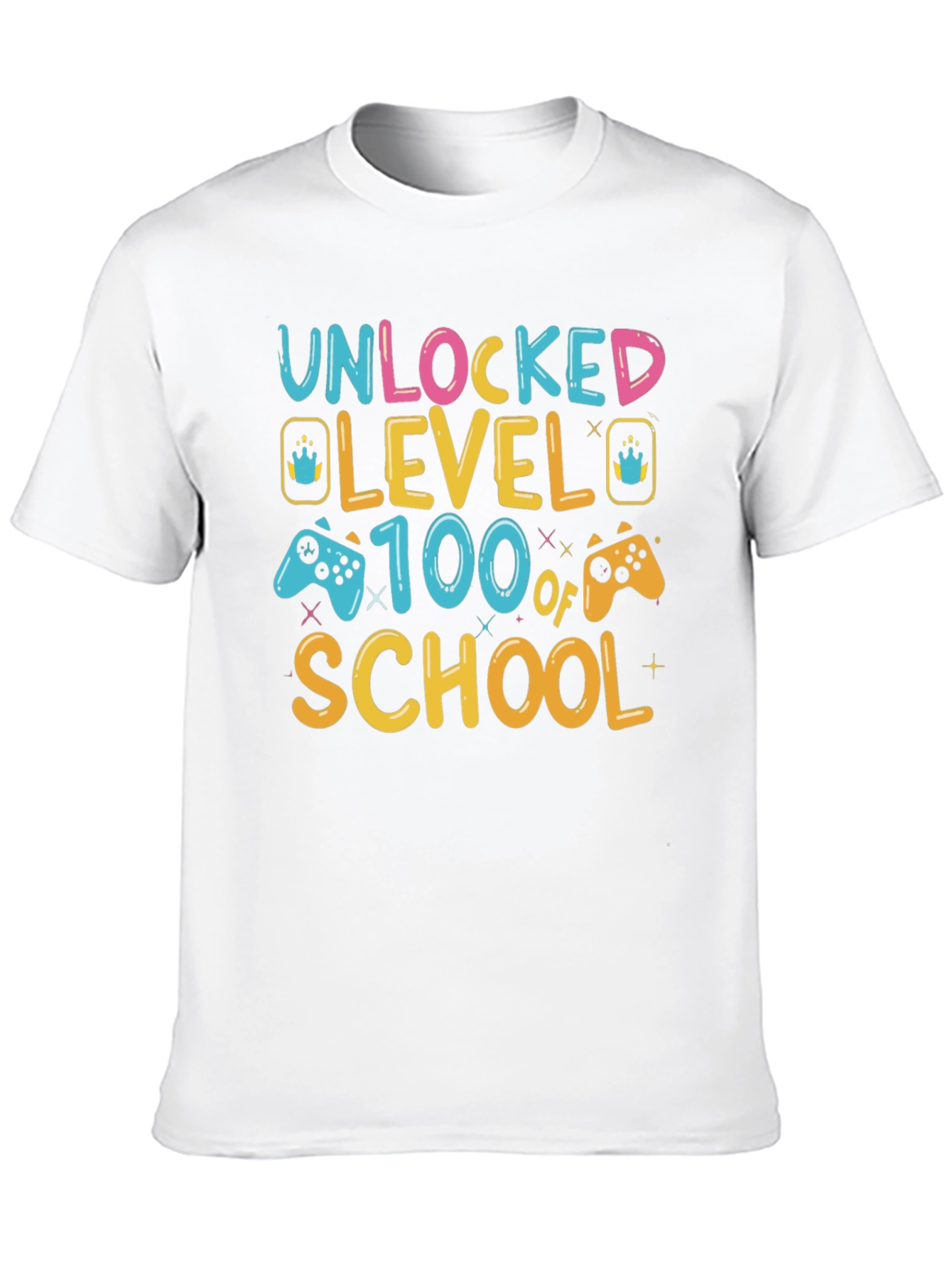 Unlocked Level 100 of School T-Shirt
