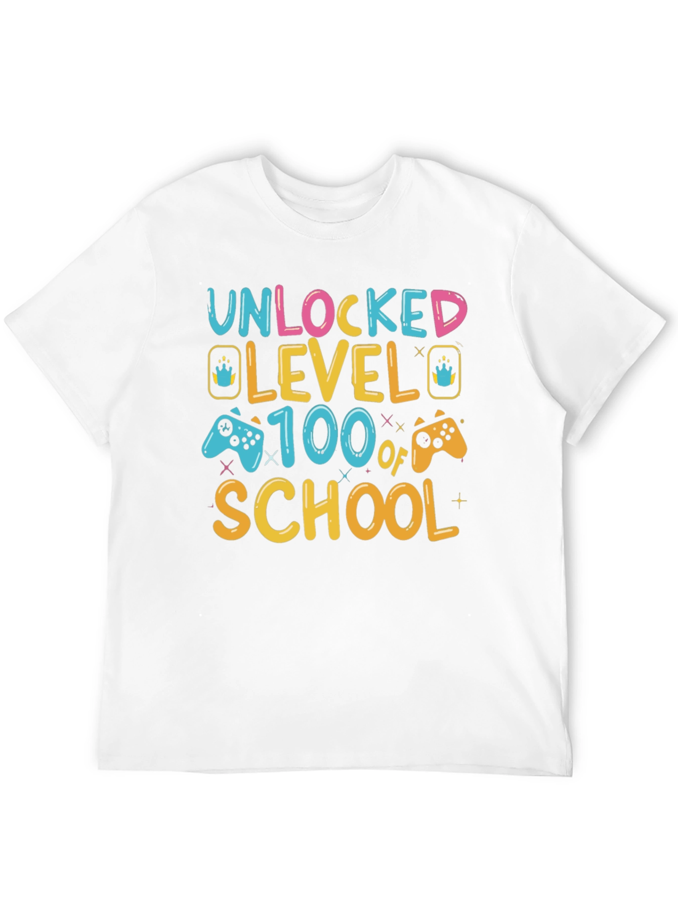 Unlocked Level 100 of School T-Shirt