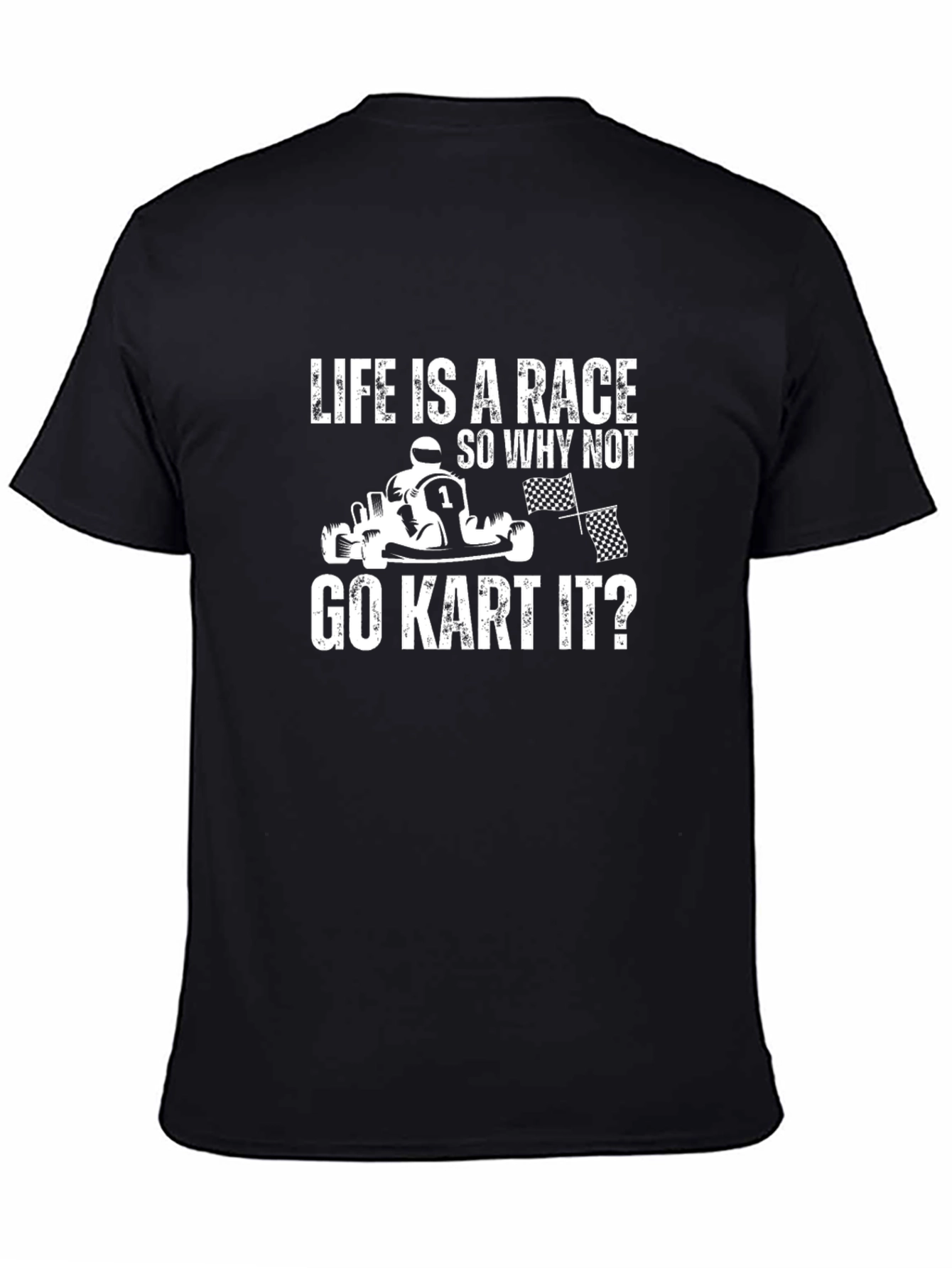 Life is a Race Go Kart Tee