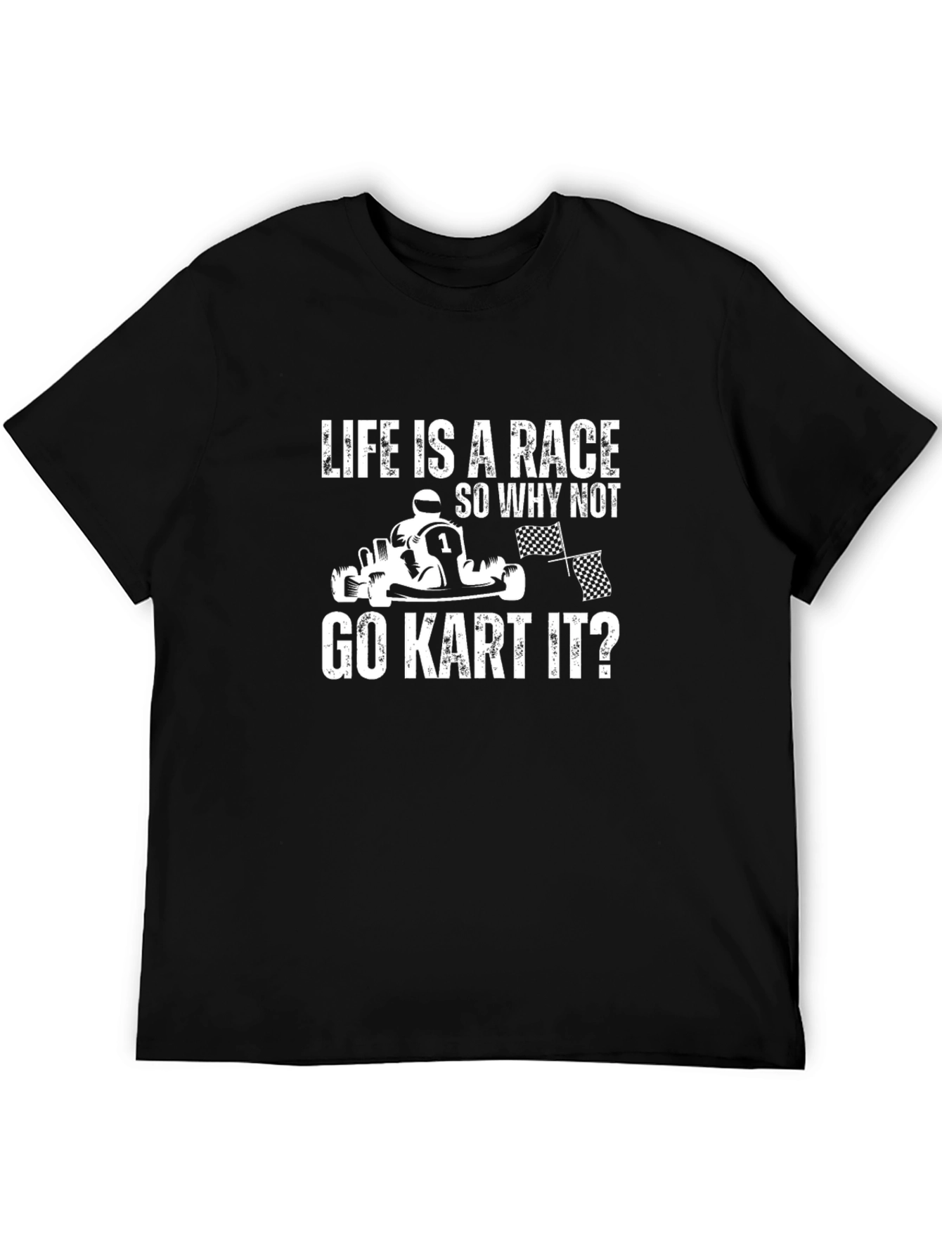 Life is a Race Go Kart Tee