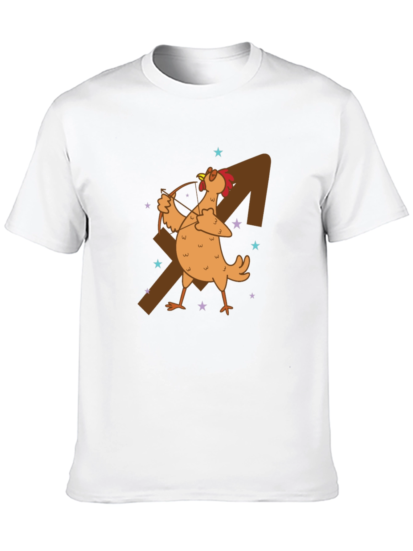Sagittarius Chicken Graphic T-Shirt