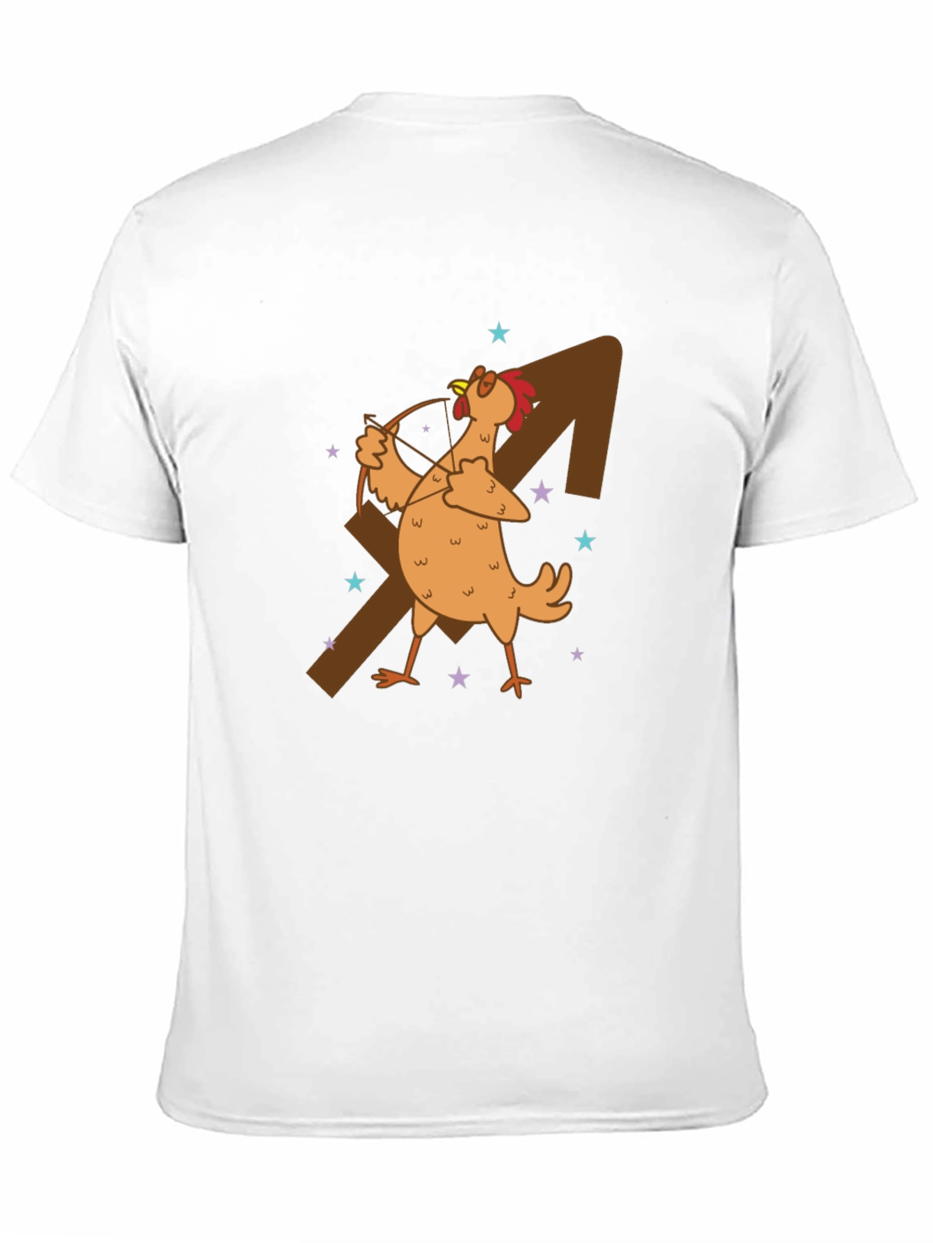 Sagittarius Chicken Graphic T-Shirt