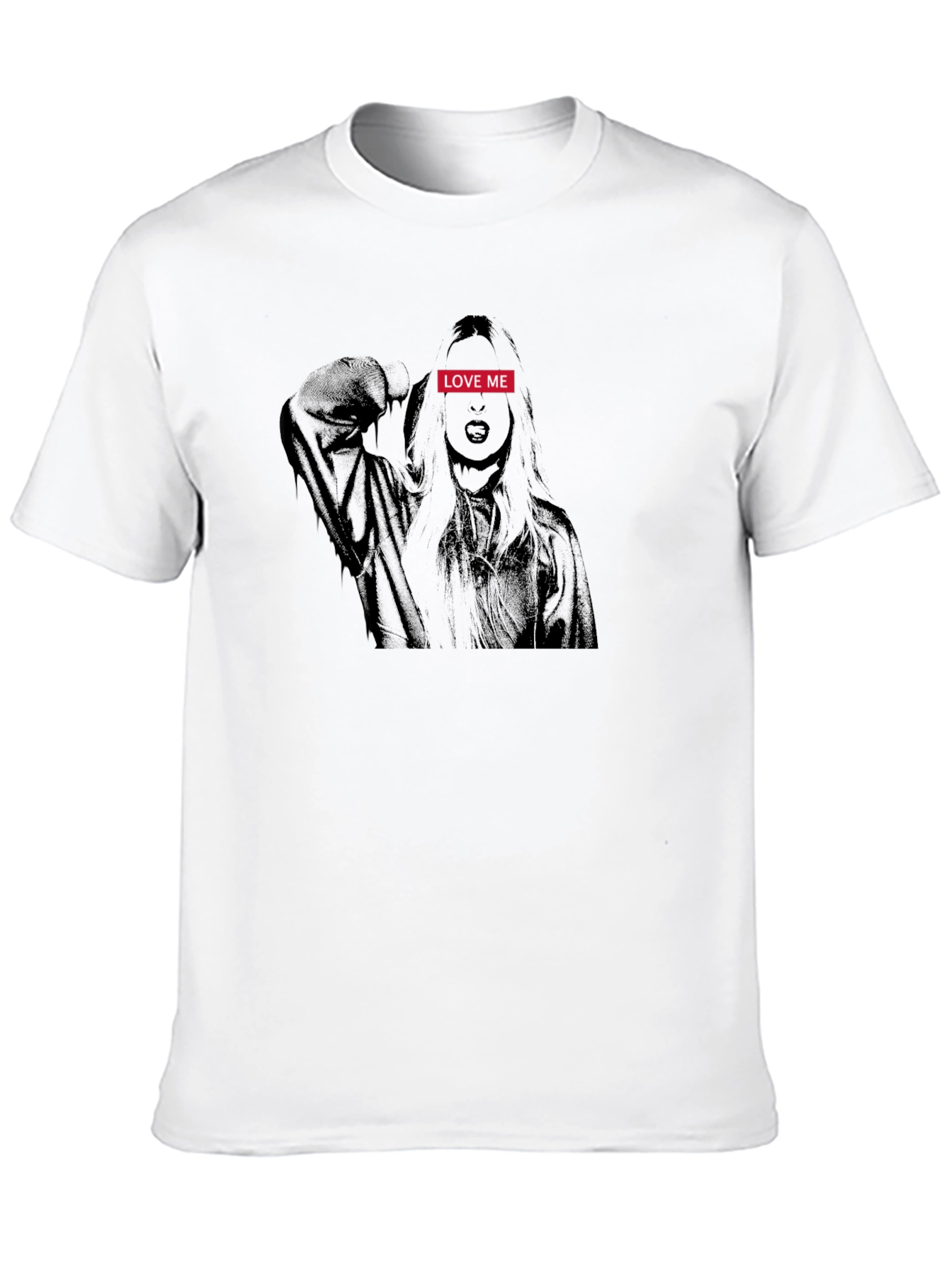 Love Me Graphic Print T-Shirt