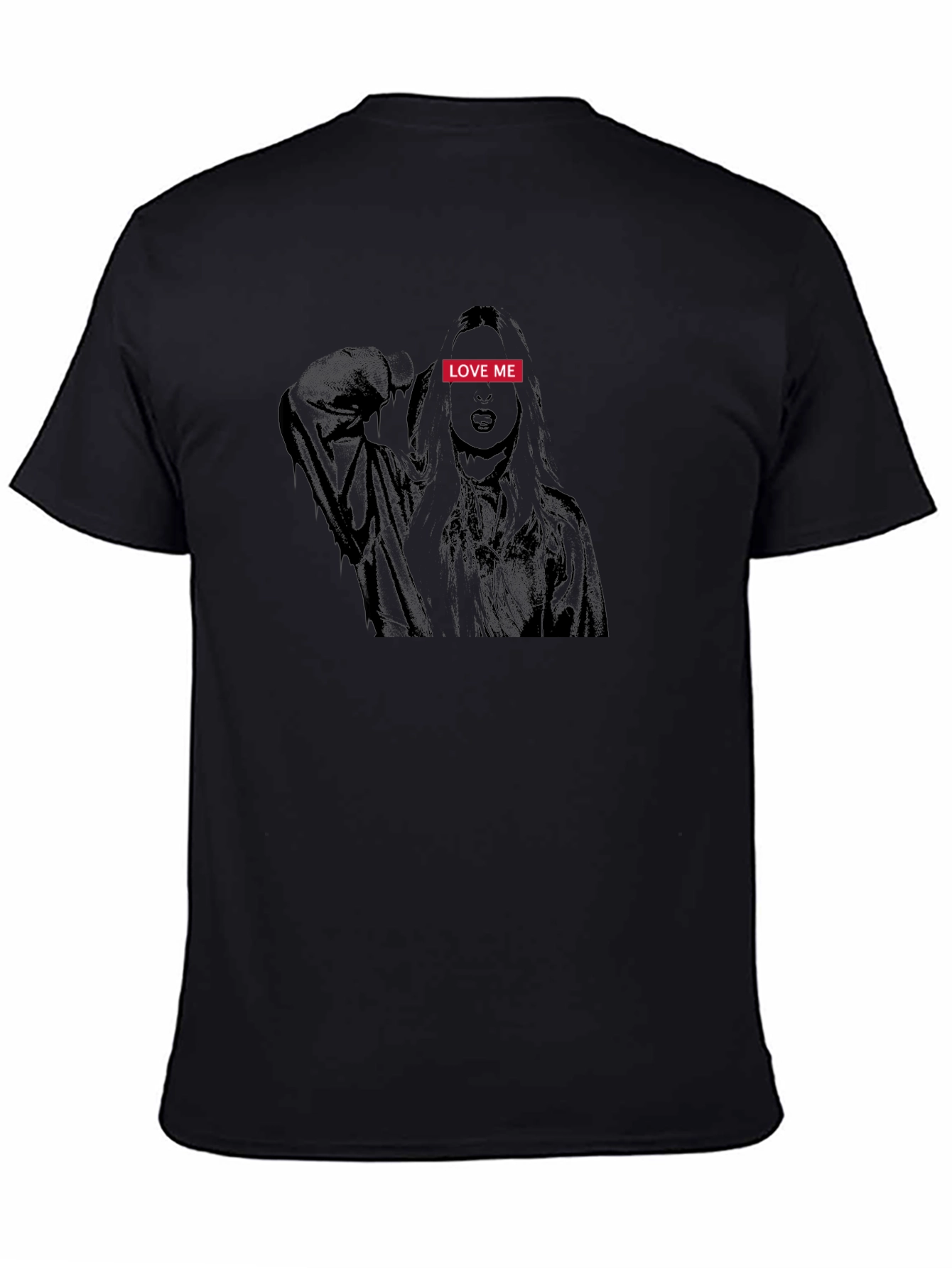 Love Me Graphic Print T-Shirt