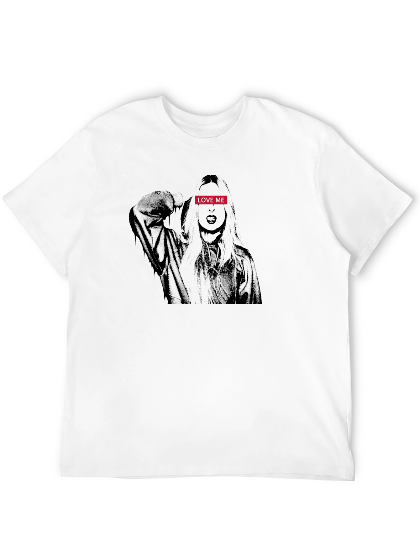 Love Me Graphic Print T-Shirt