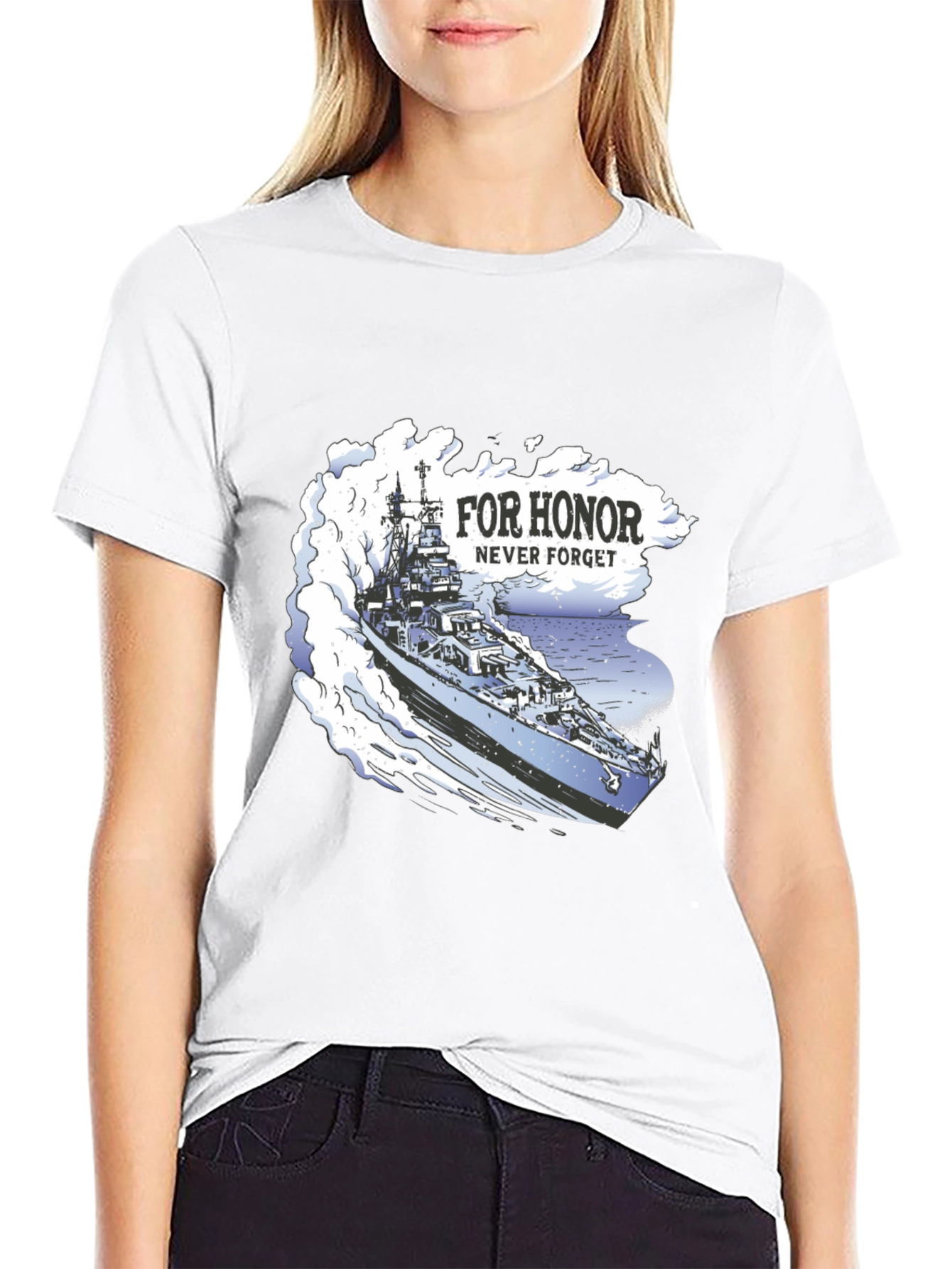 Naval Honor T-Shirt - Never Forget
