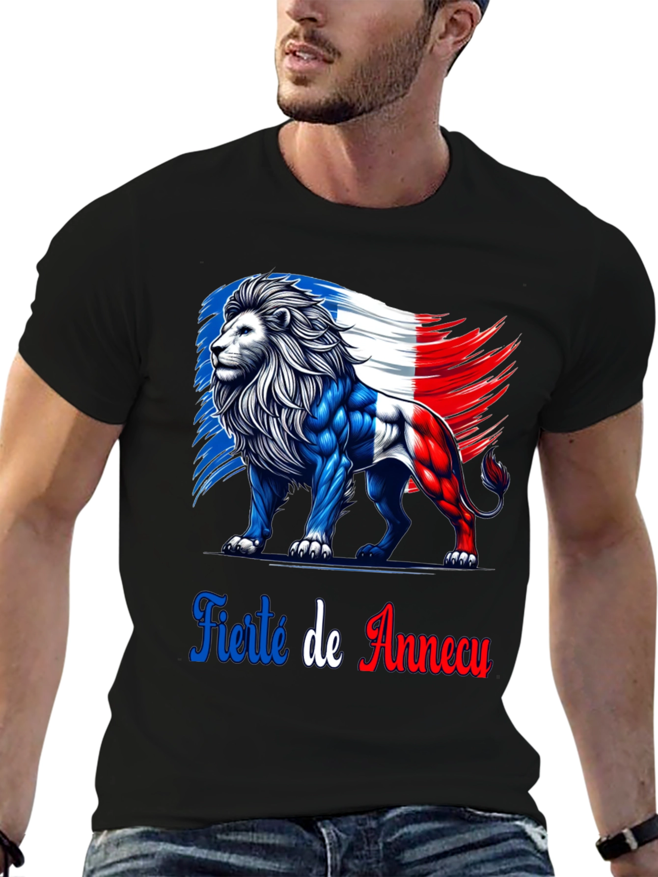 Fierté de Annecy Lion Graphic Tee