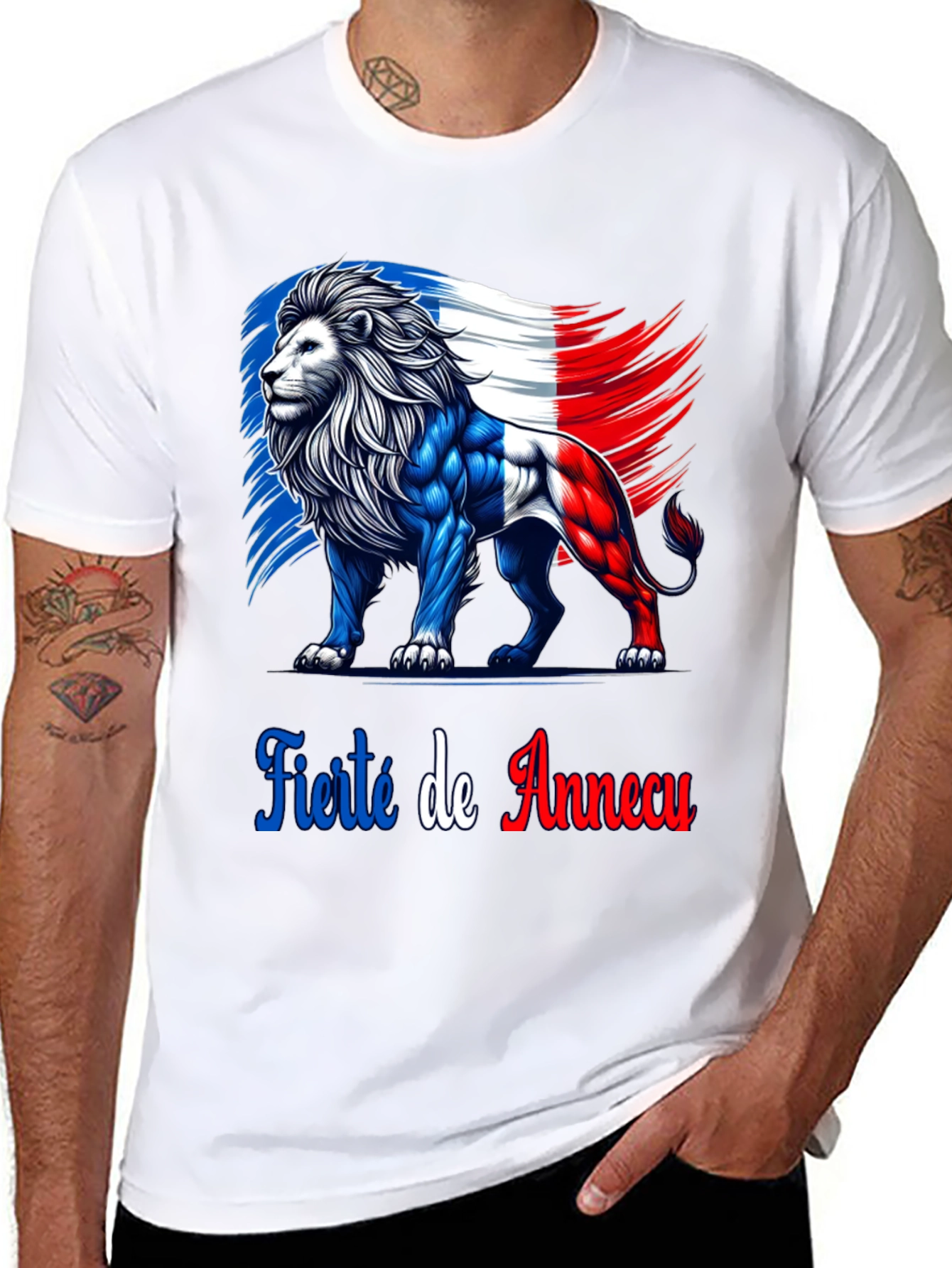 Fierté de Annecy Lion Graphic Tee
