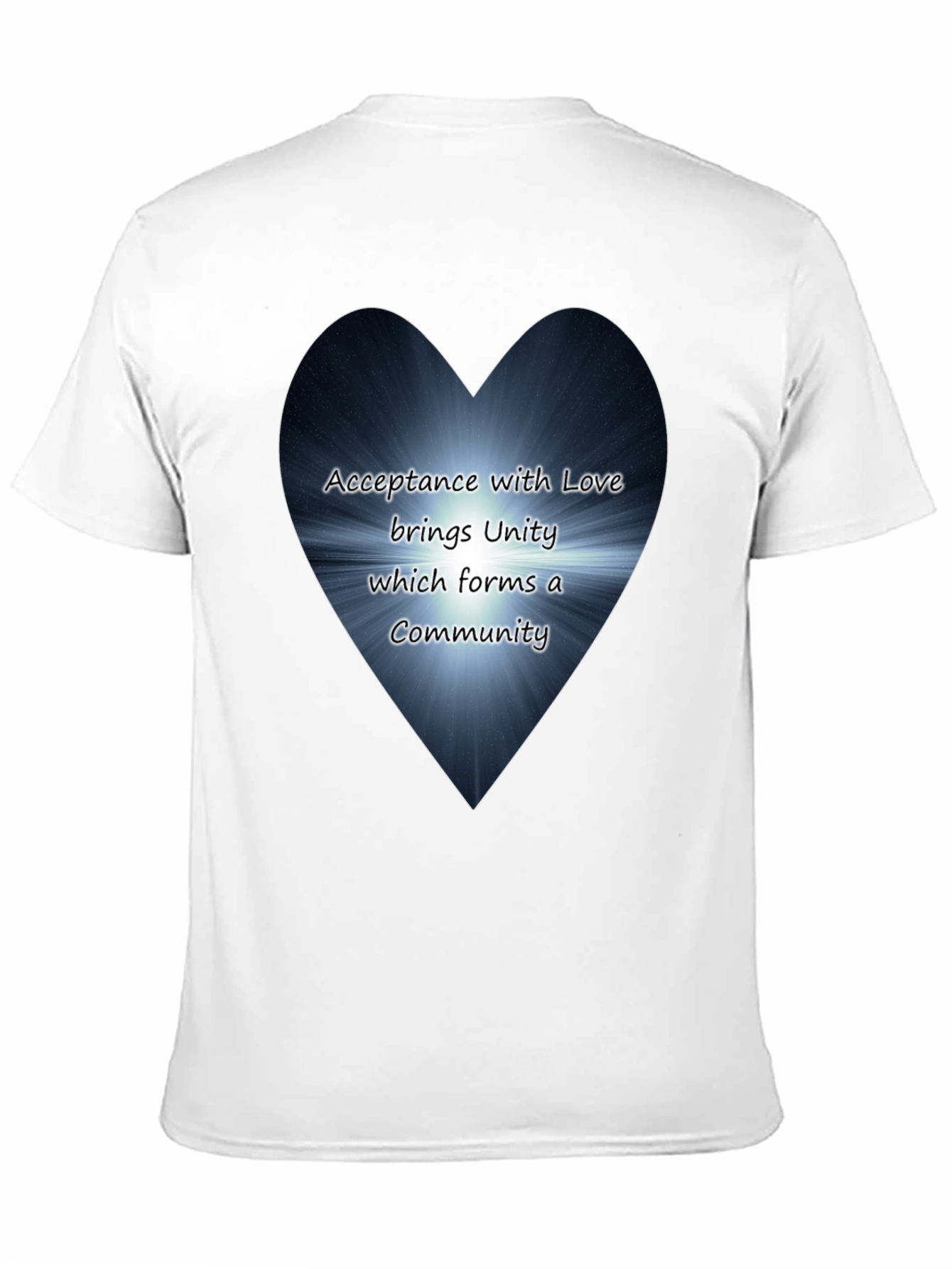 Acceptance with Love T-Shirt - Unity & Community Tee