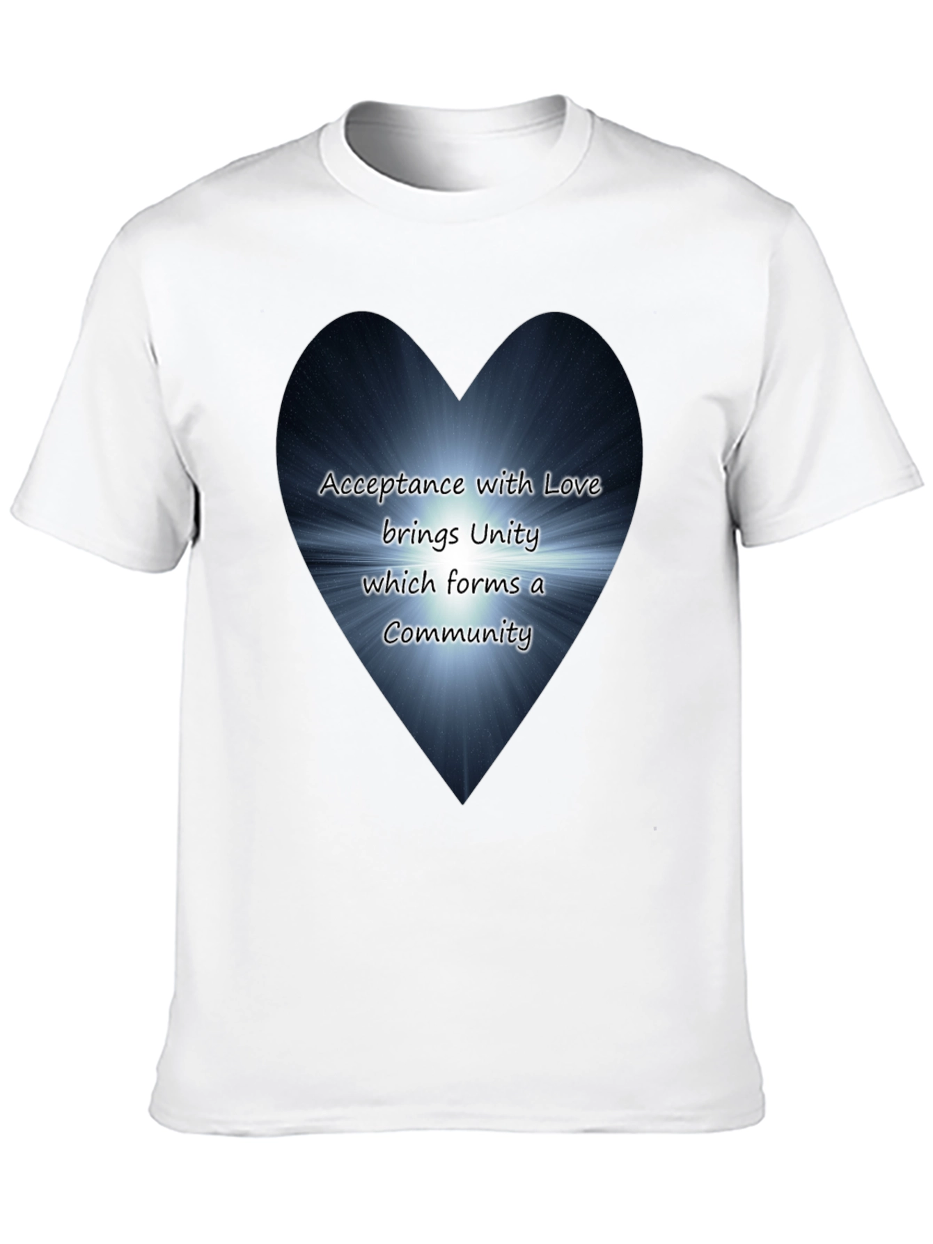 Acceptance with Love T-Shirt - Unity & Community Tee